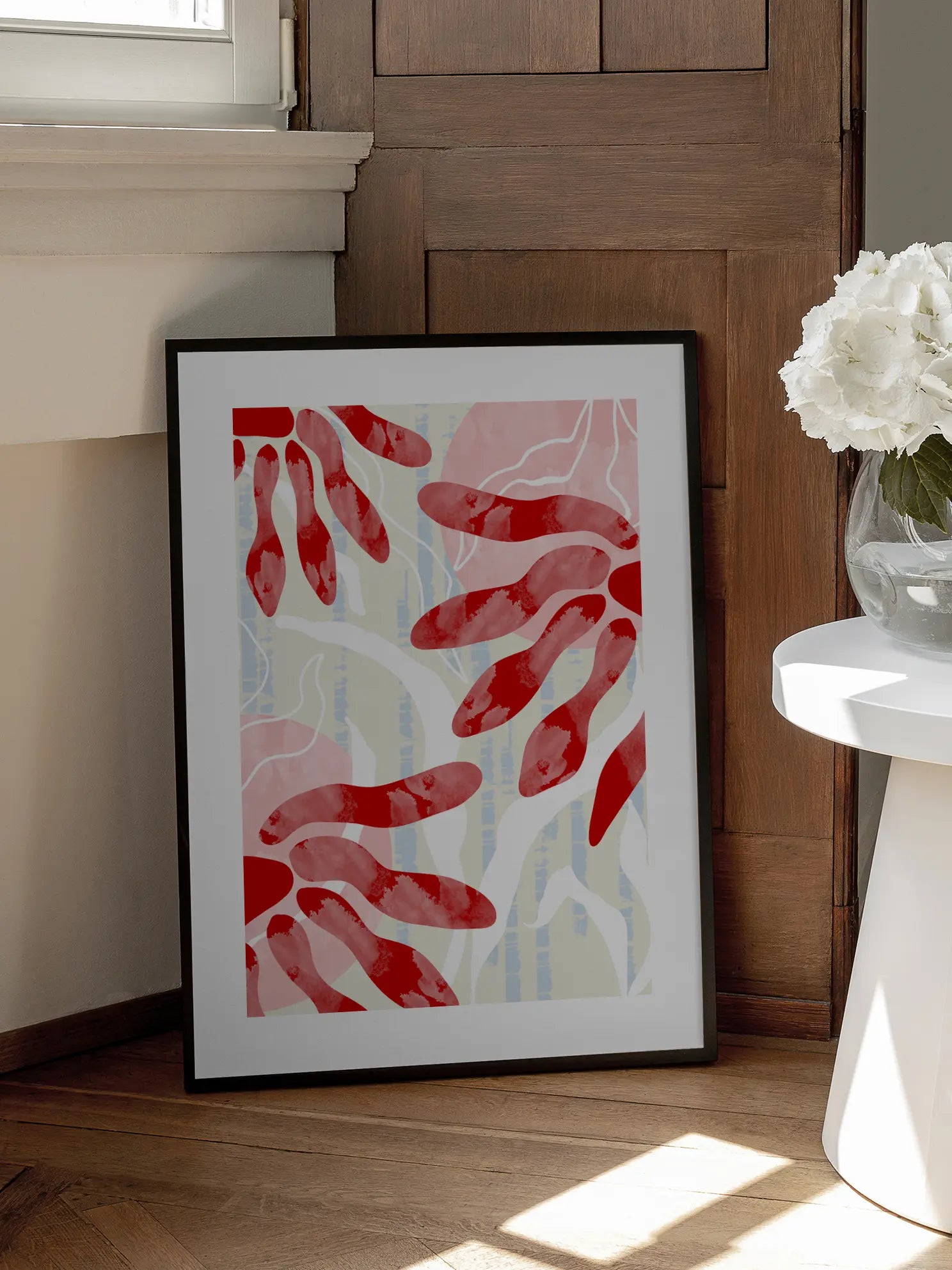 Red Petals Poster