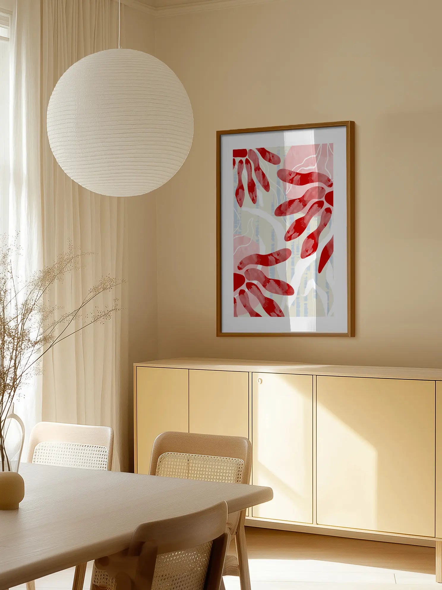 Red Petals Poster