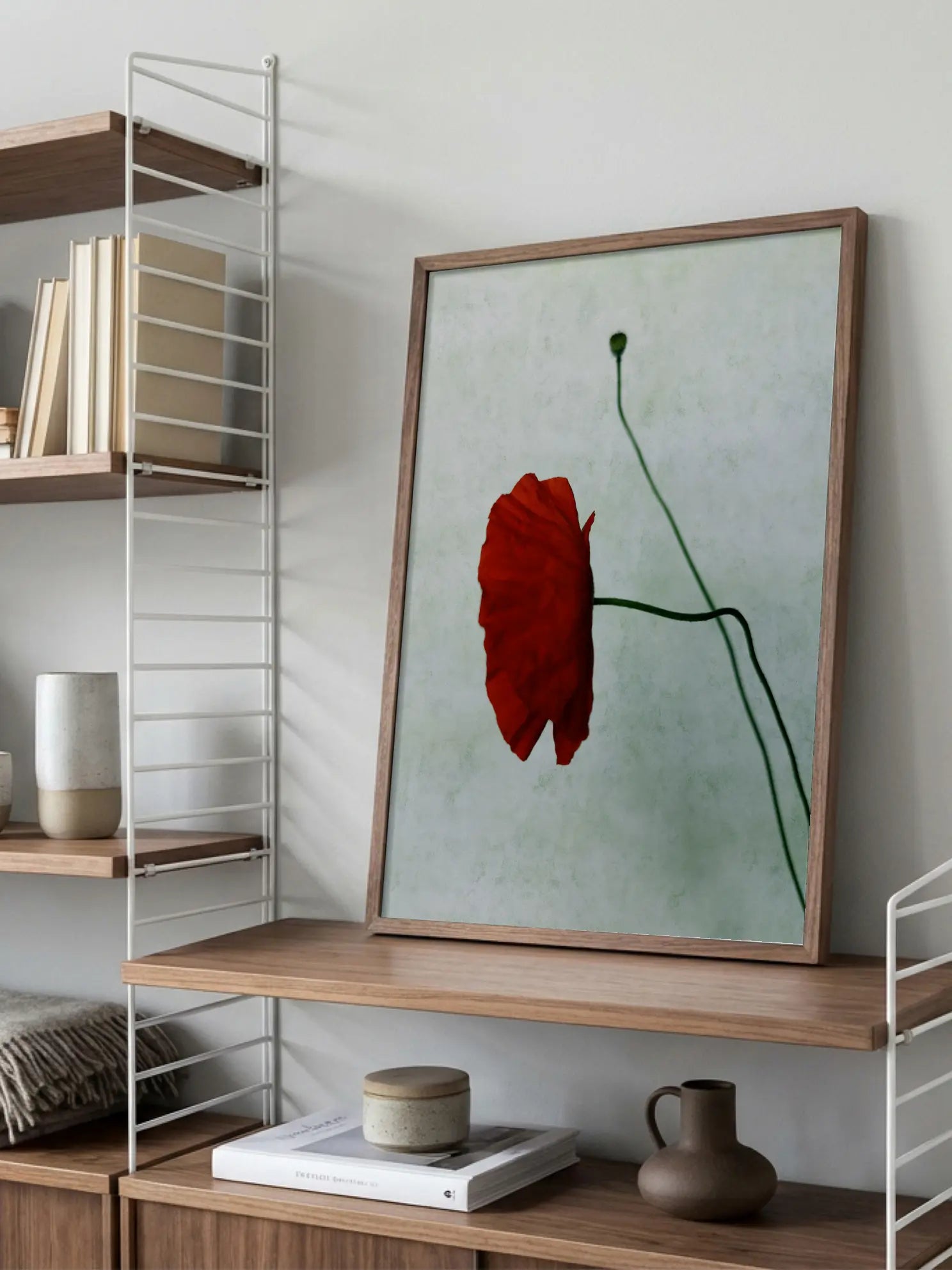Red Poppy No1 Poster