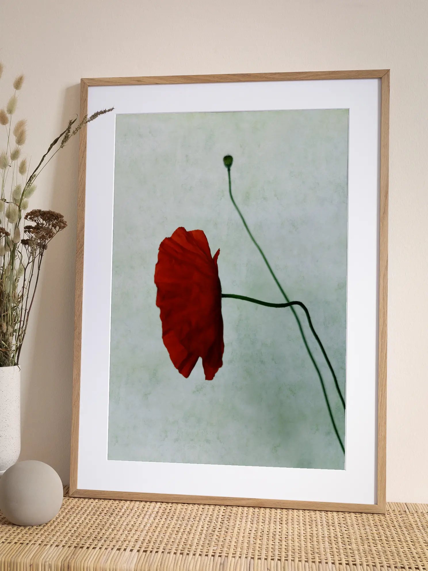 Red Poppy No1 Poster