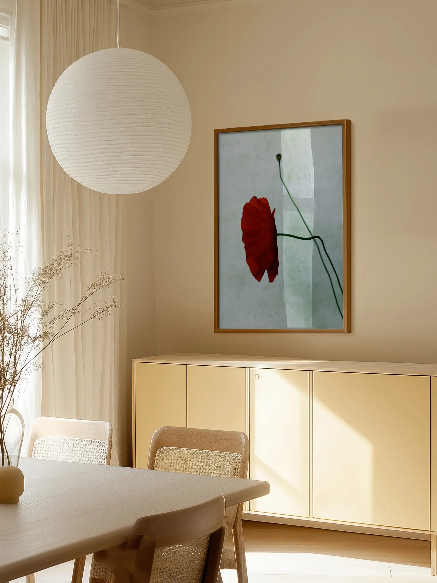 Red Poppy No1 Poster