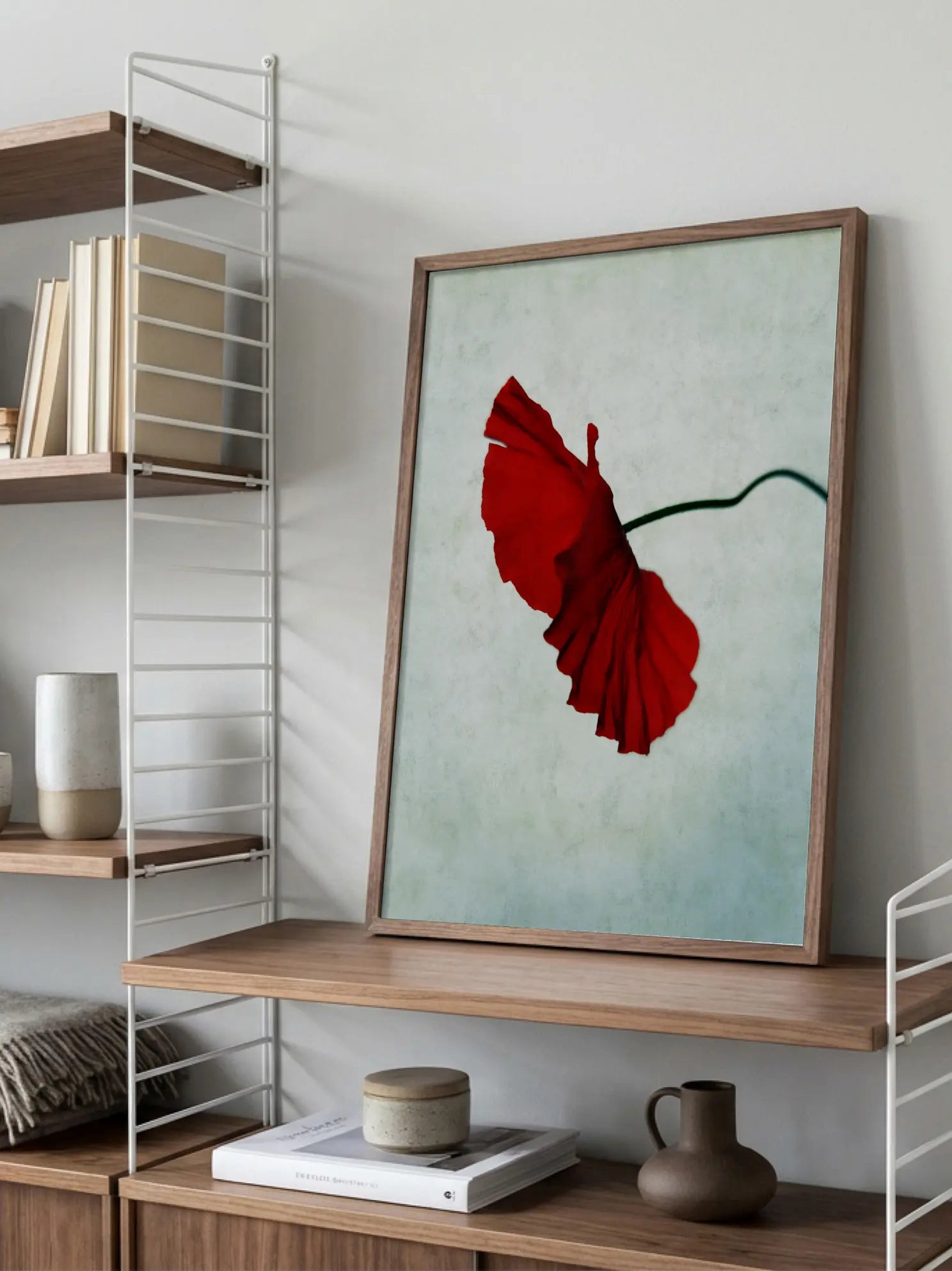 Red Poppy No2 Poster