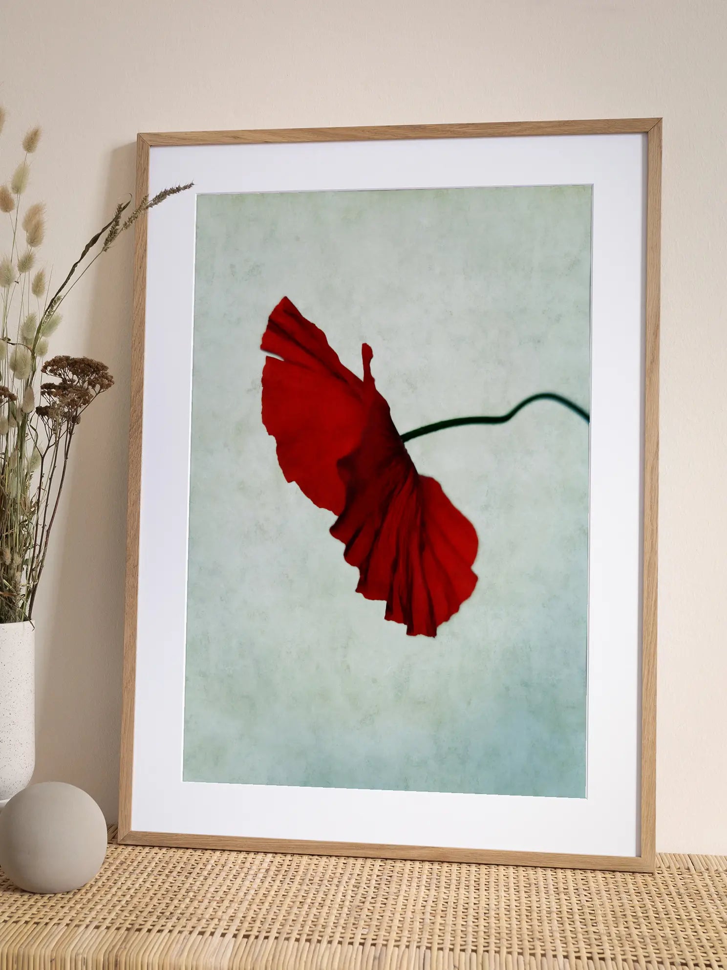 Red Poppy No2 Poster