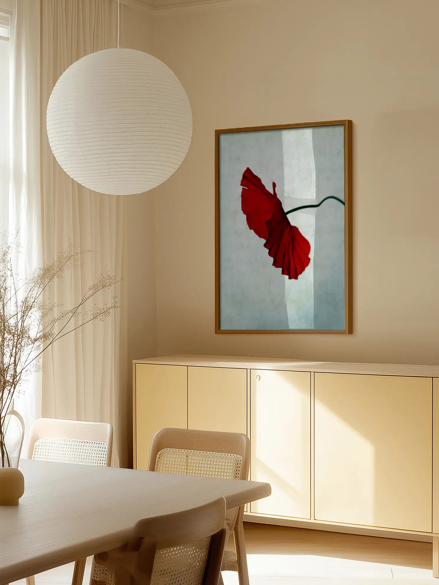 Red Poppy No2 Poster