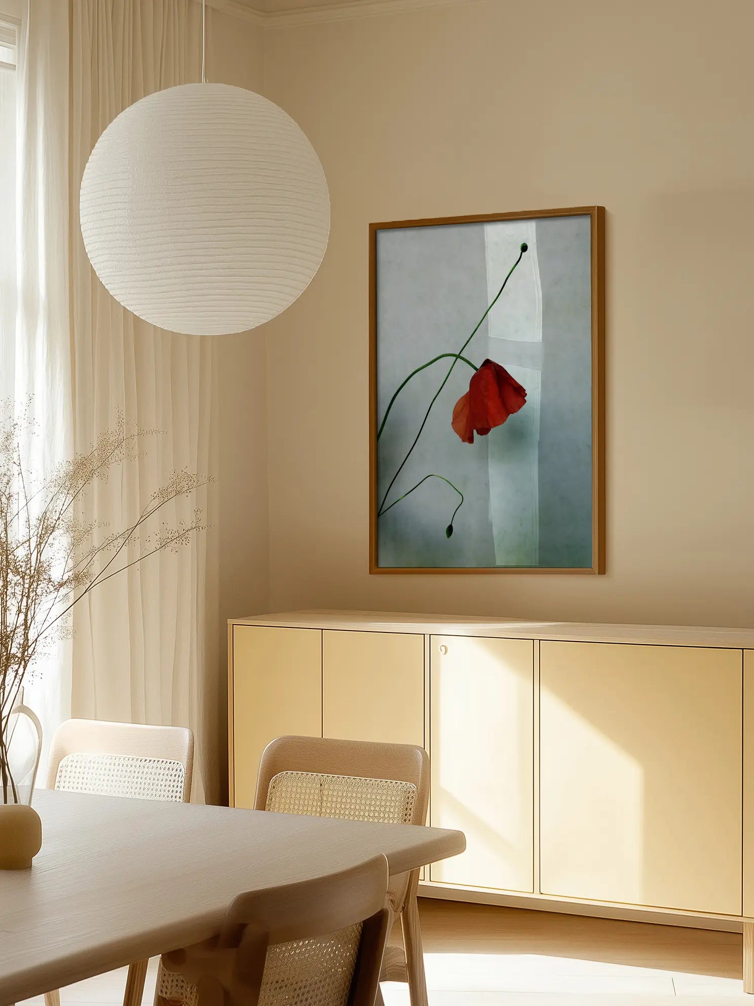 Red Poppy No3 Poster