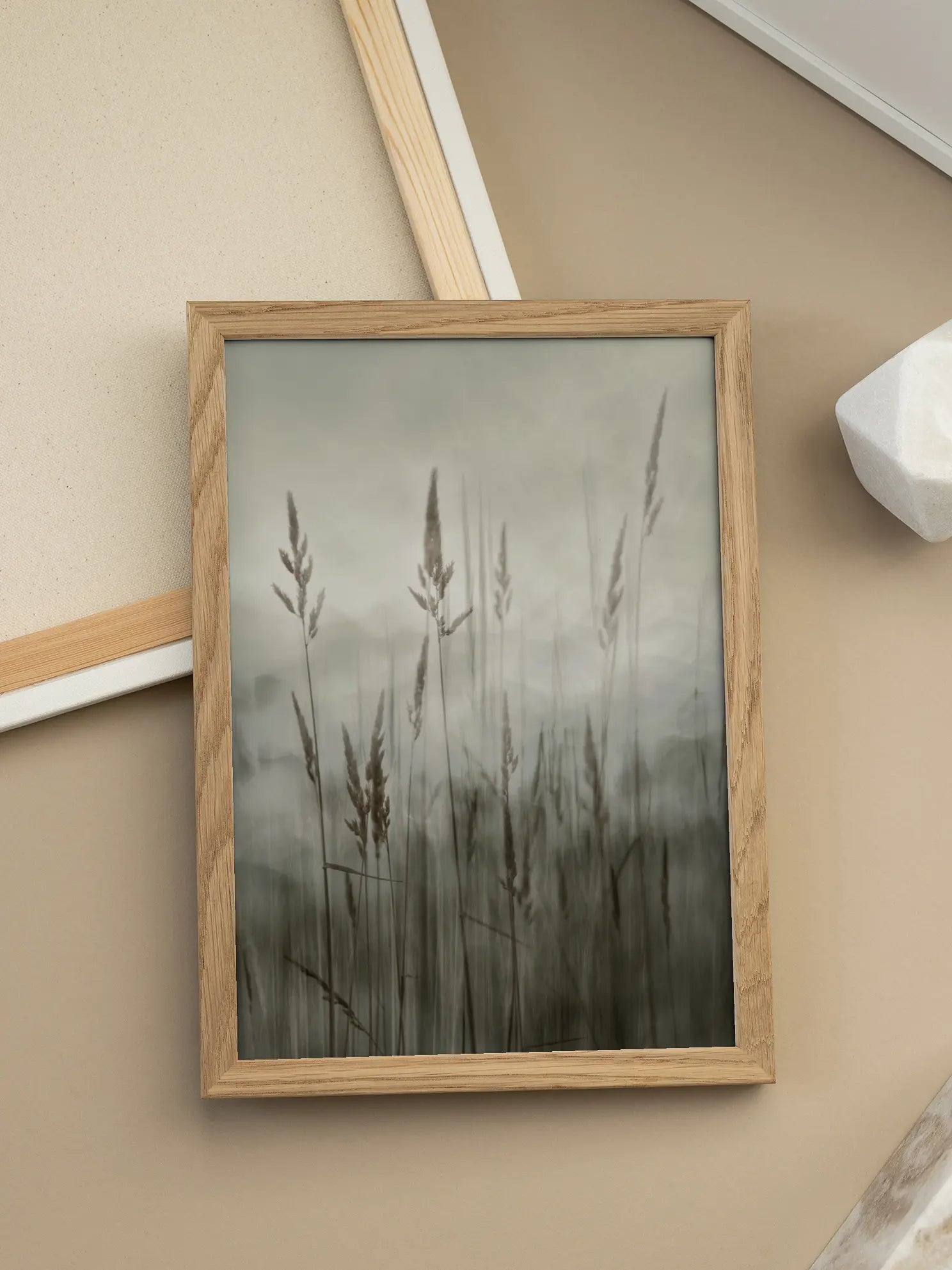Reed in Lake Poster