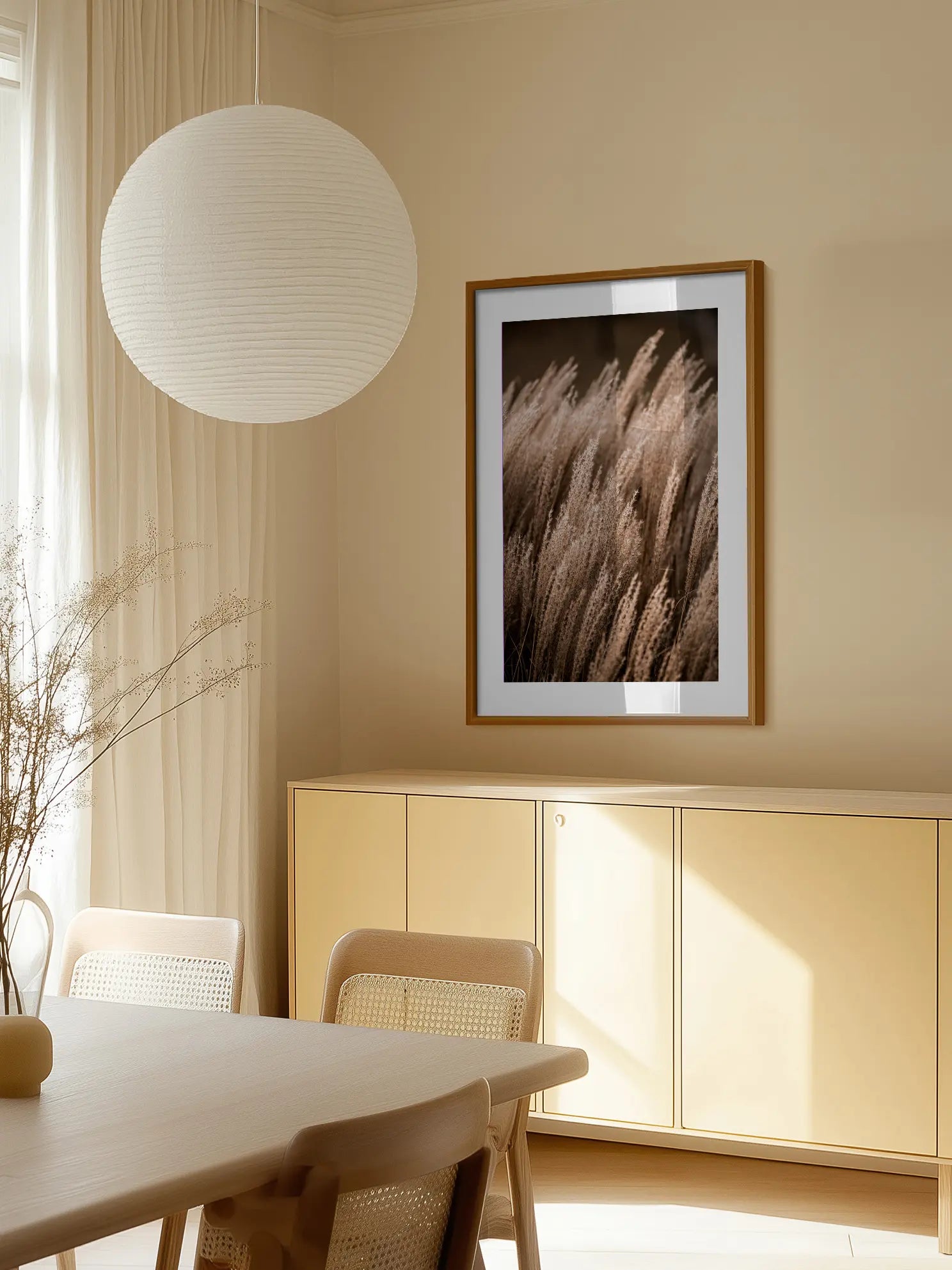 Reed in the Wind Poster