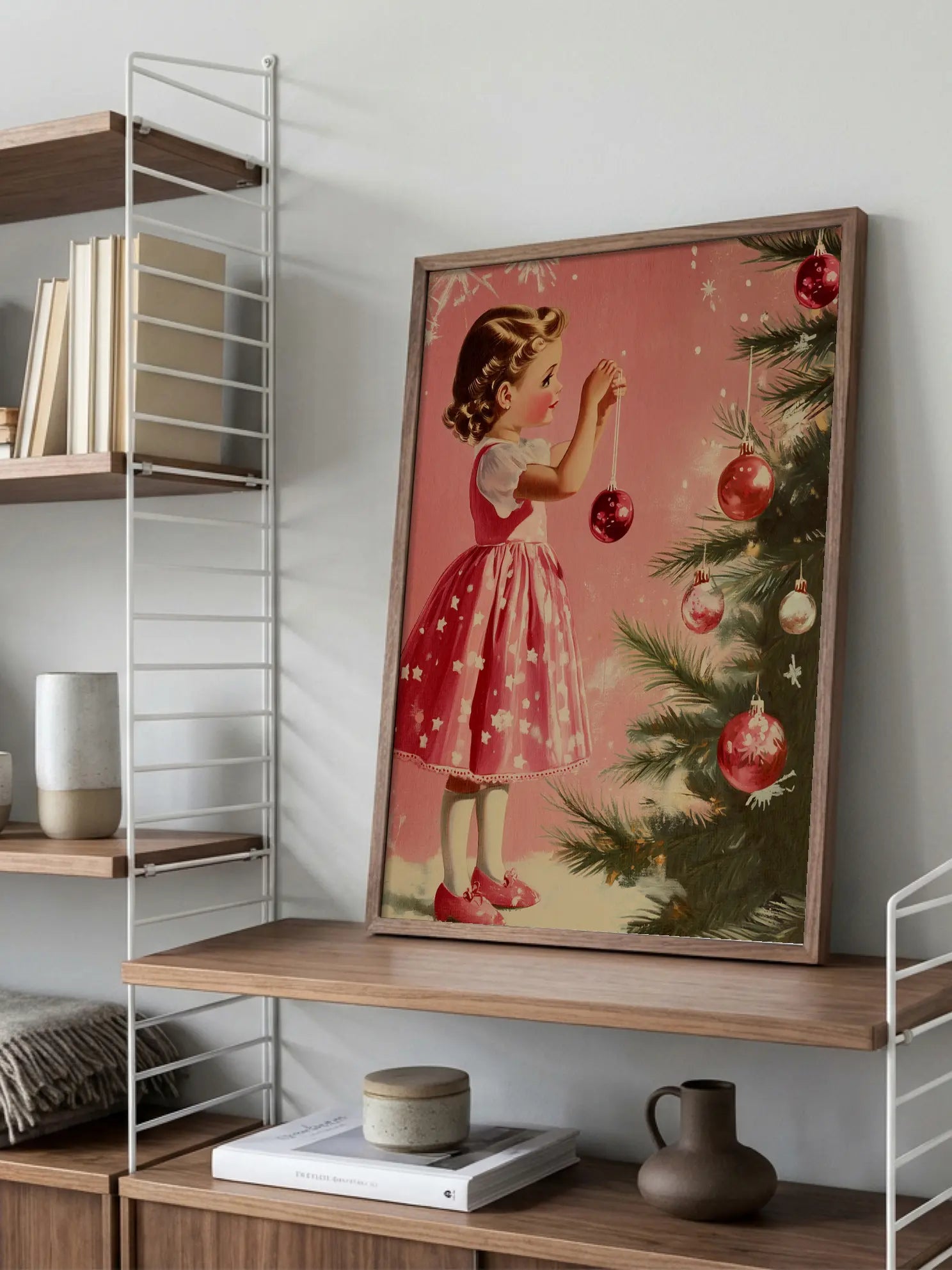 Retro Christmas Poster