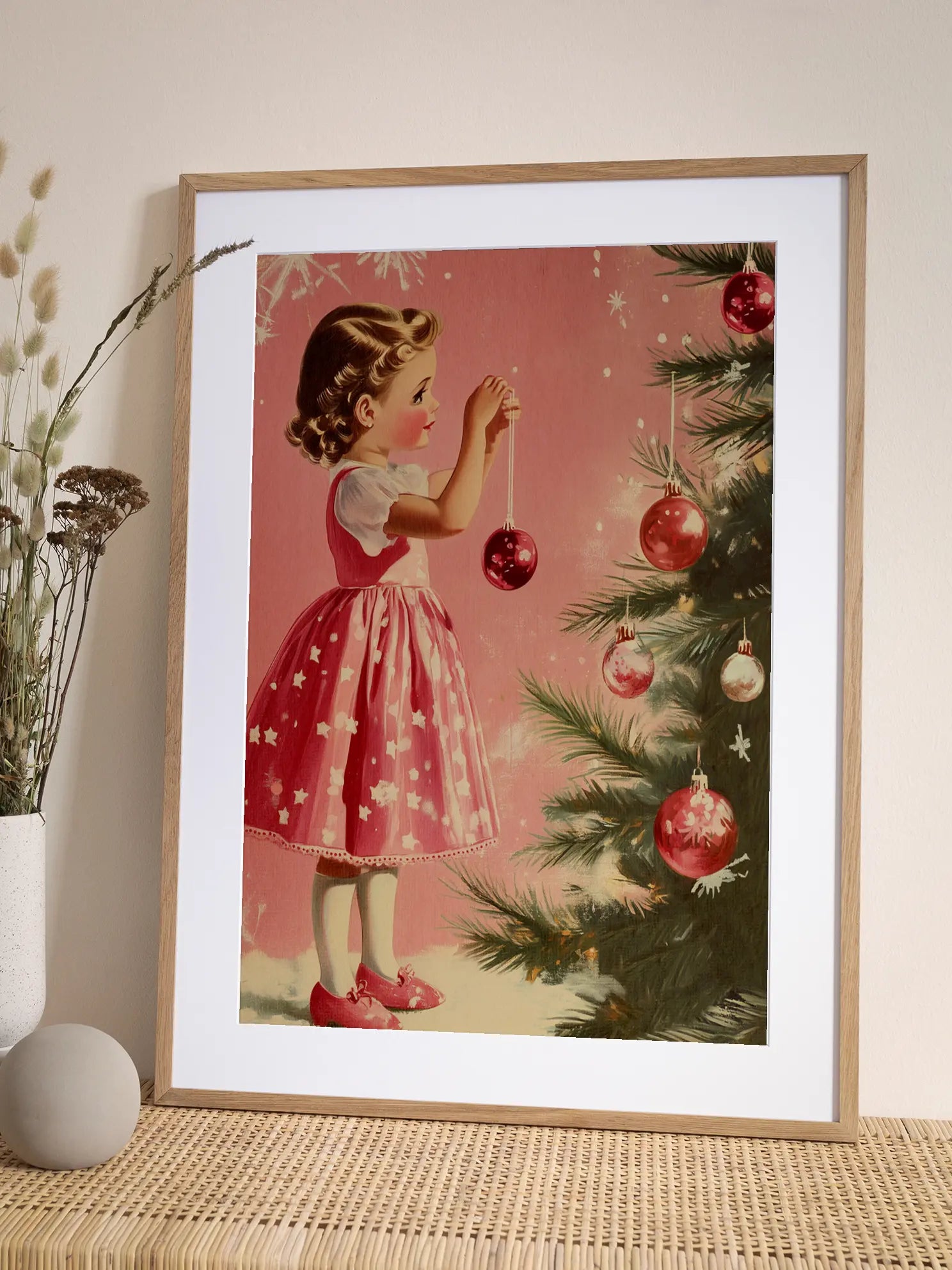 Retro Christmas Poster
