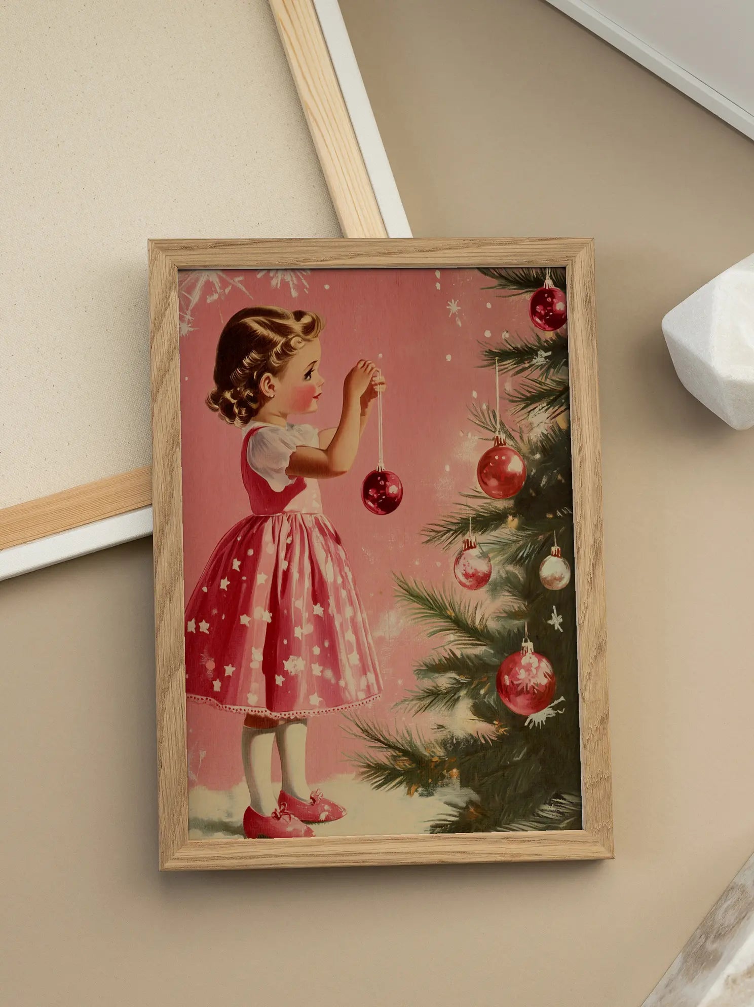 Retro Christmas Poster