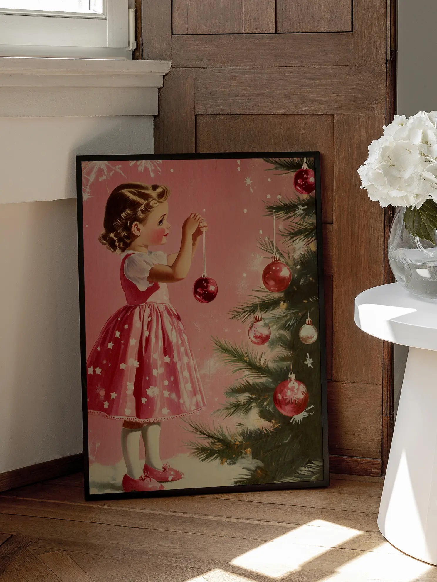 Retro Christmas Poster
