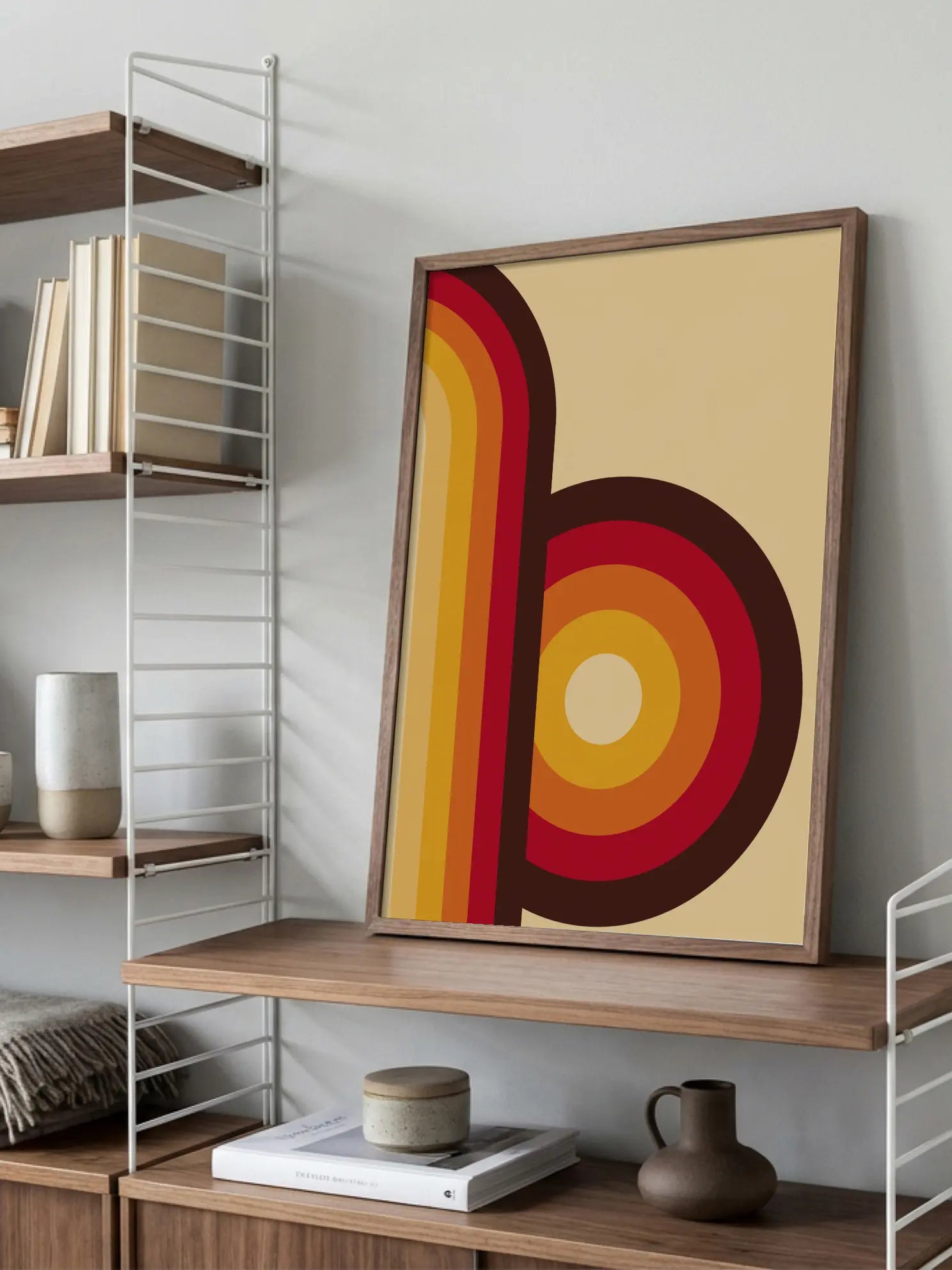 Retro Disco Pulse Poster