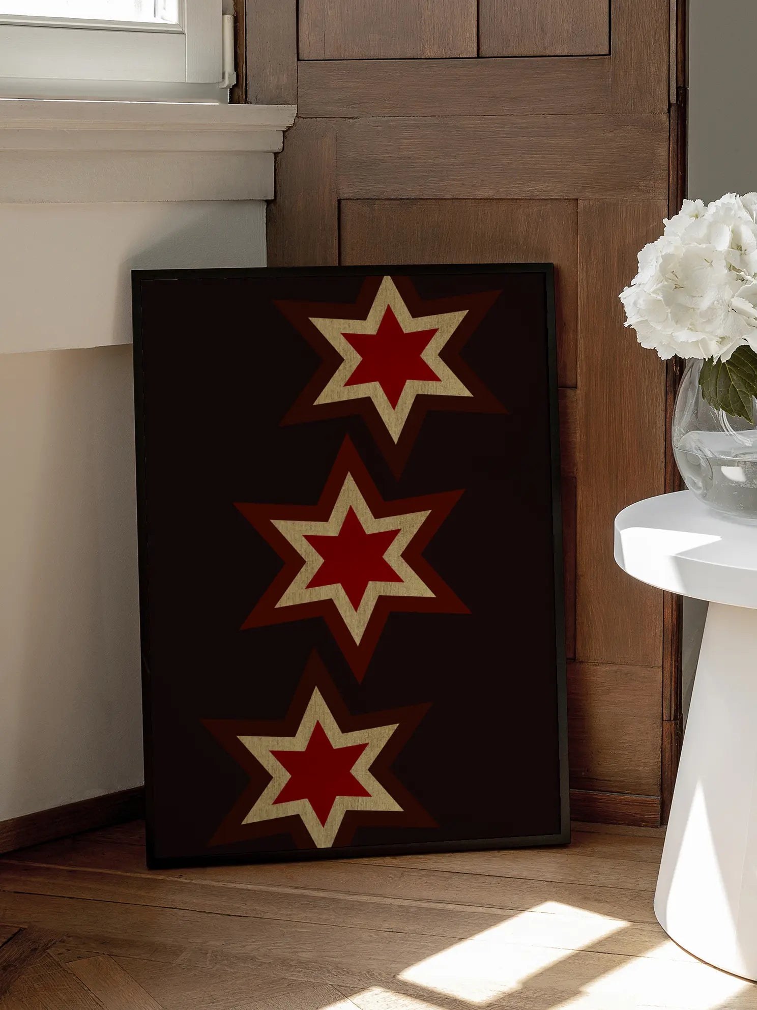 Retro Stars Poster