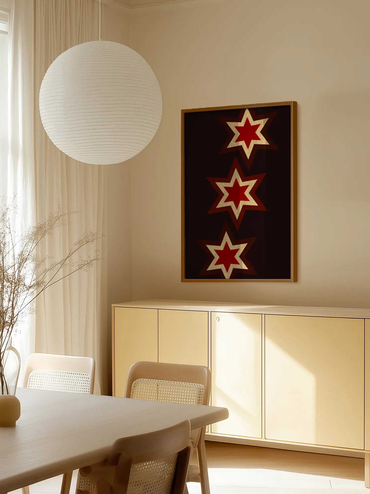 Retro Stars Poster