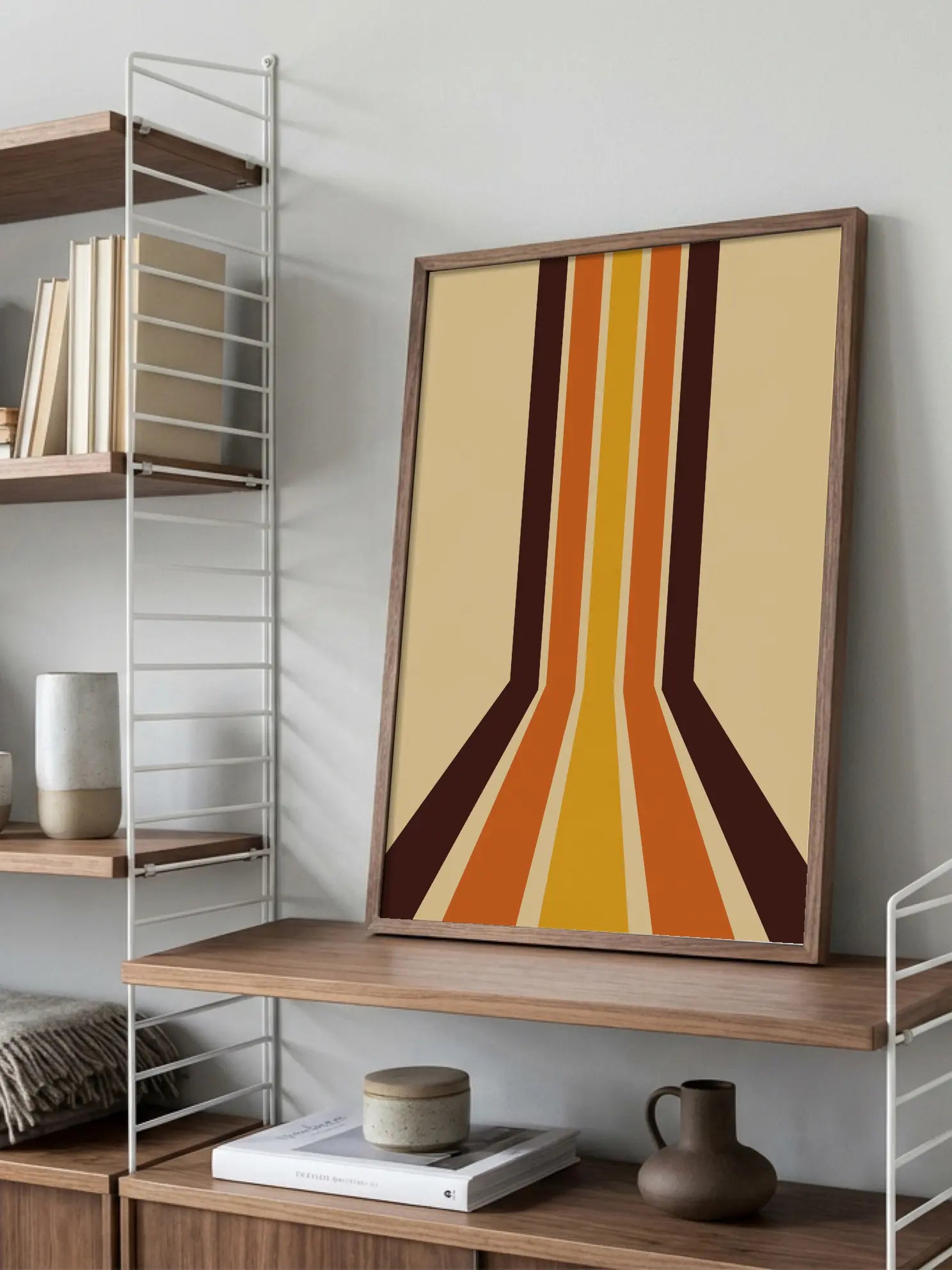 Retro Stripes Poster