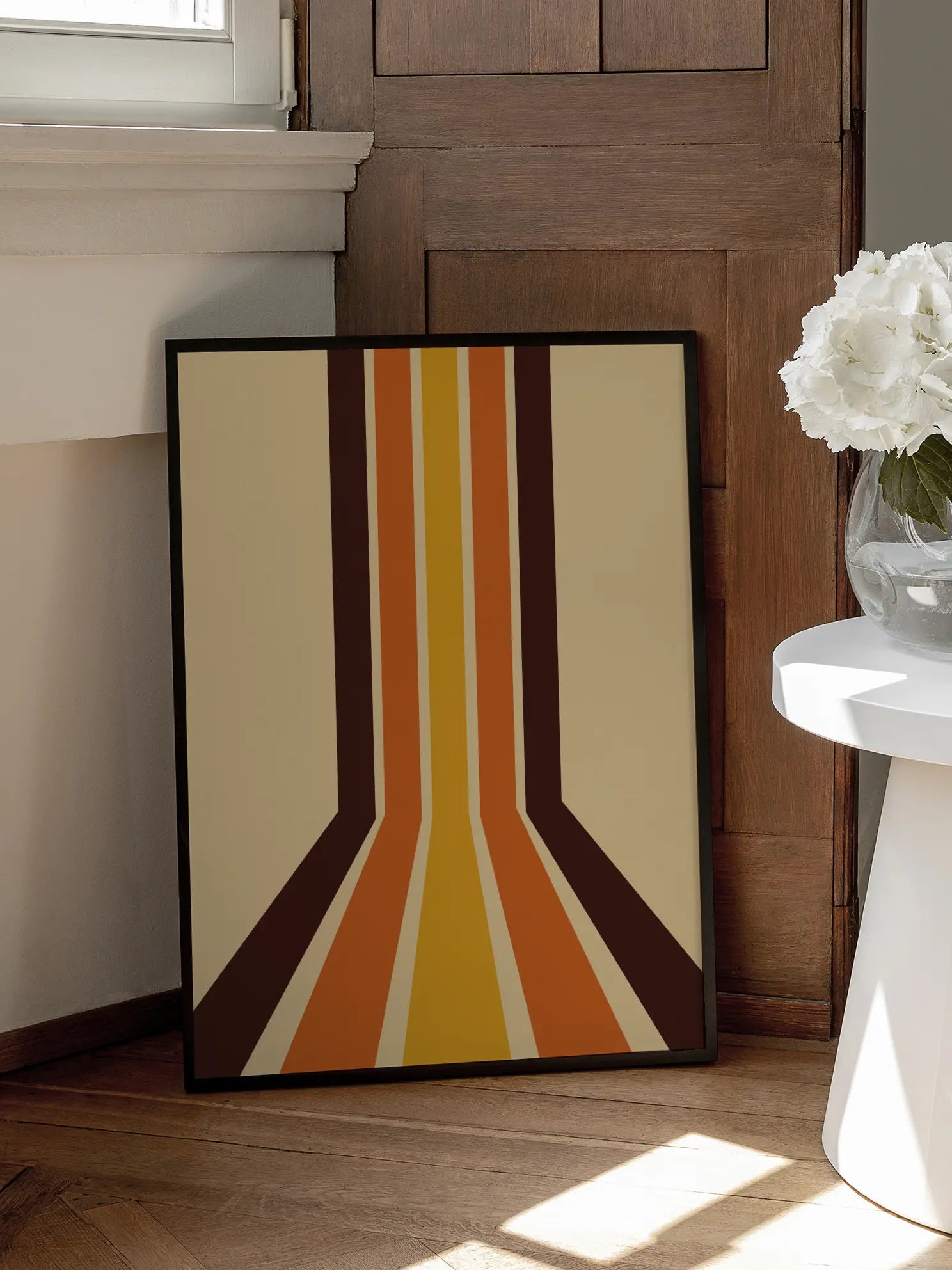 Retro Stripes Poster