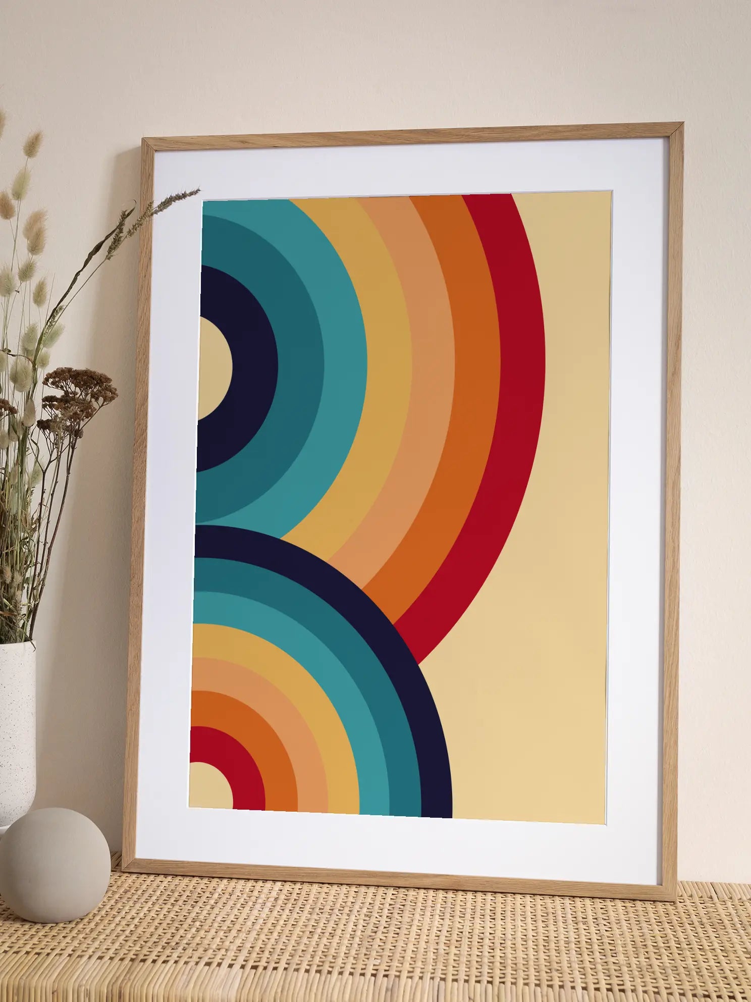 Retro Waves Poster