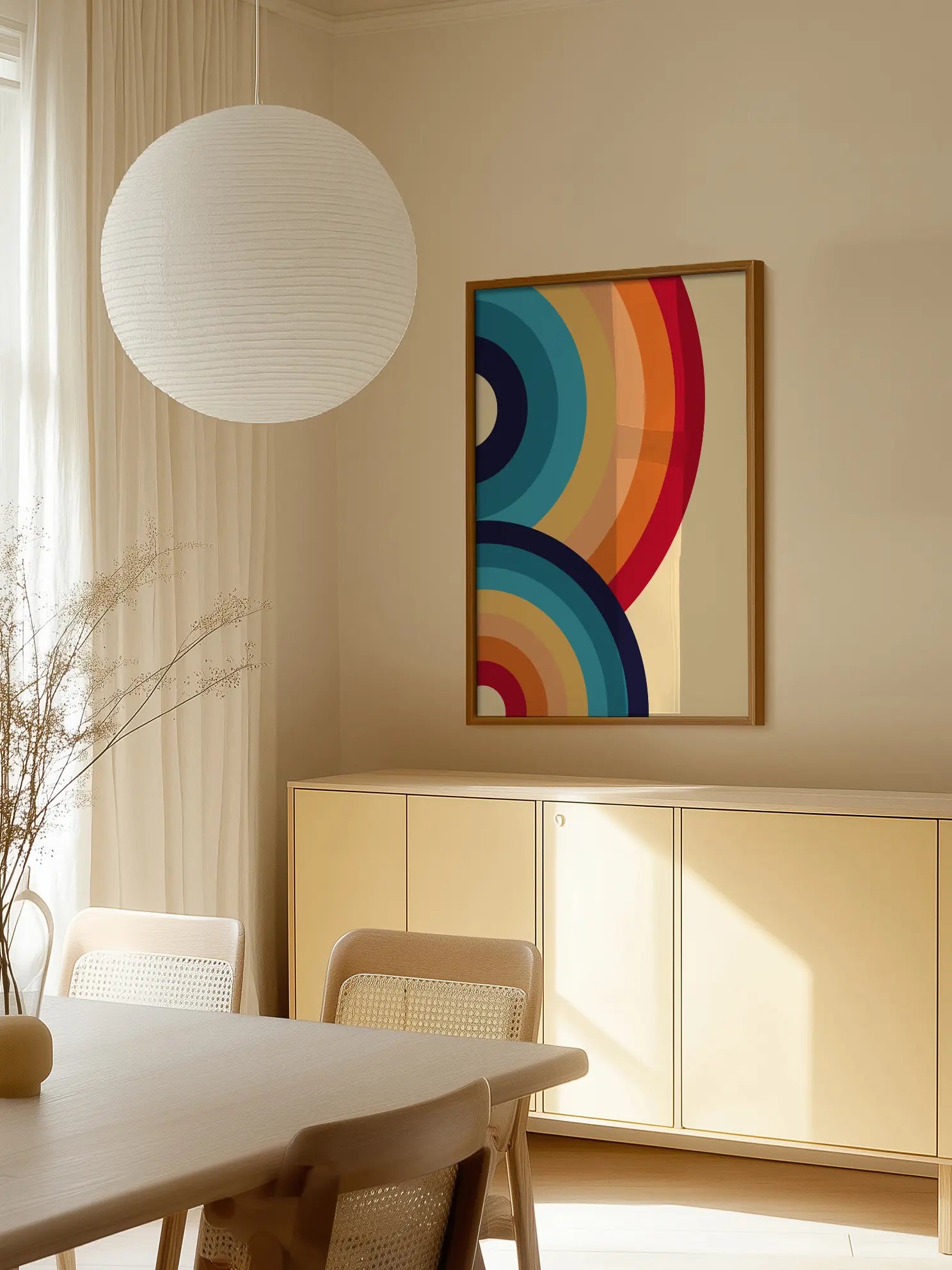 Retro Waves Poster