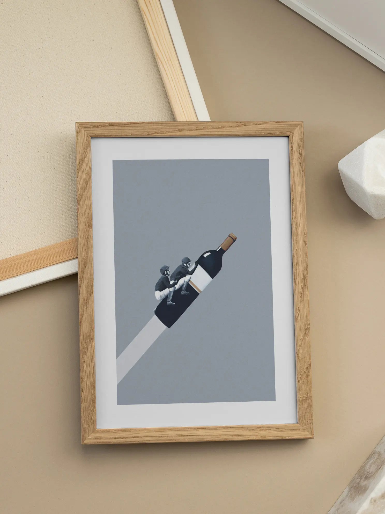 Ride Until The Bottle Breaks Poster