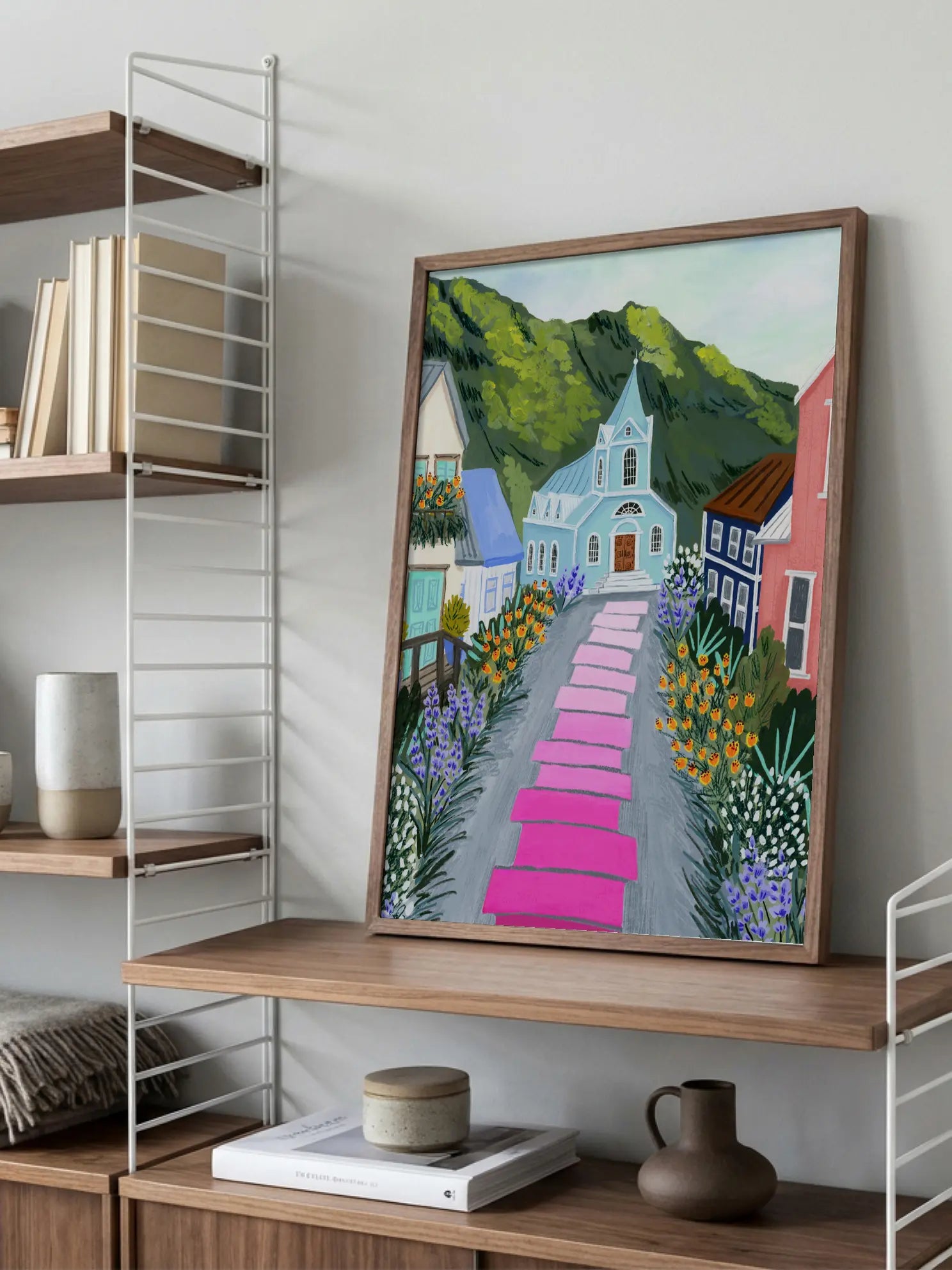 Road to the Church Poster