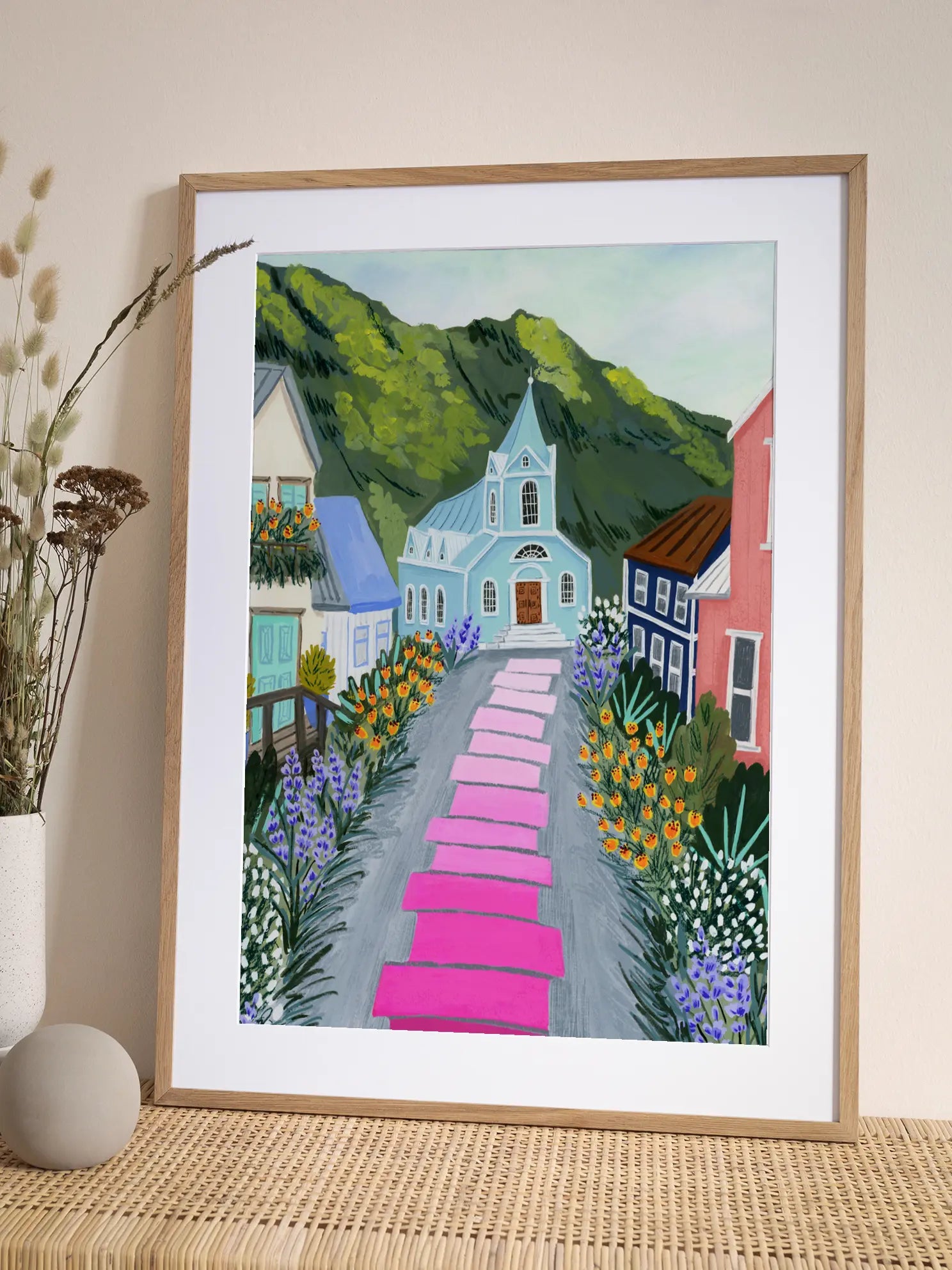 Road to the Church Poster