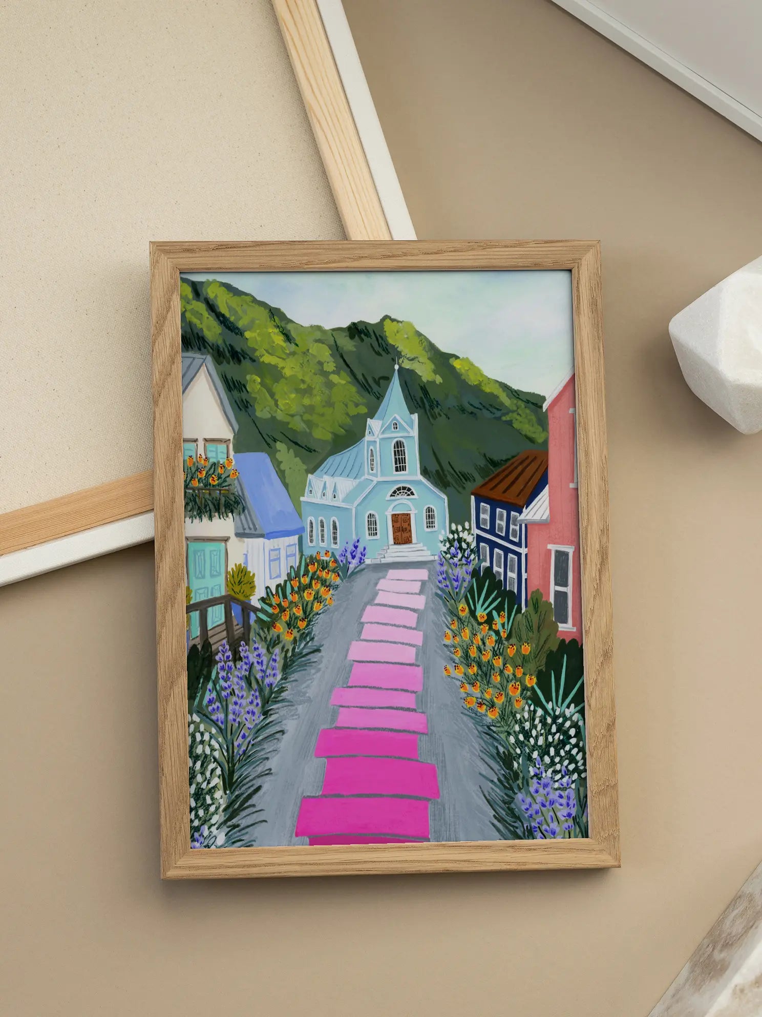 Road to the Church Poster