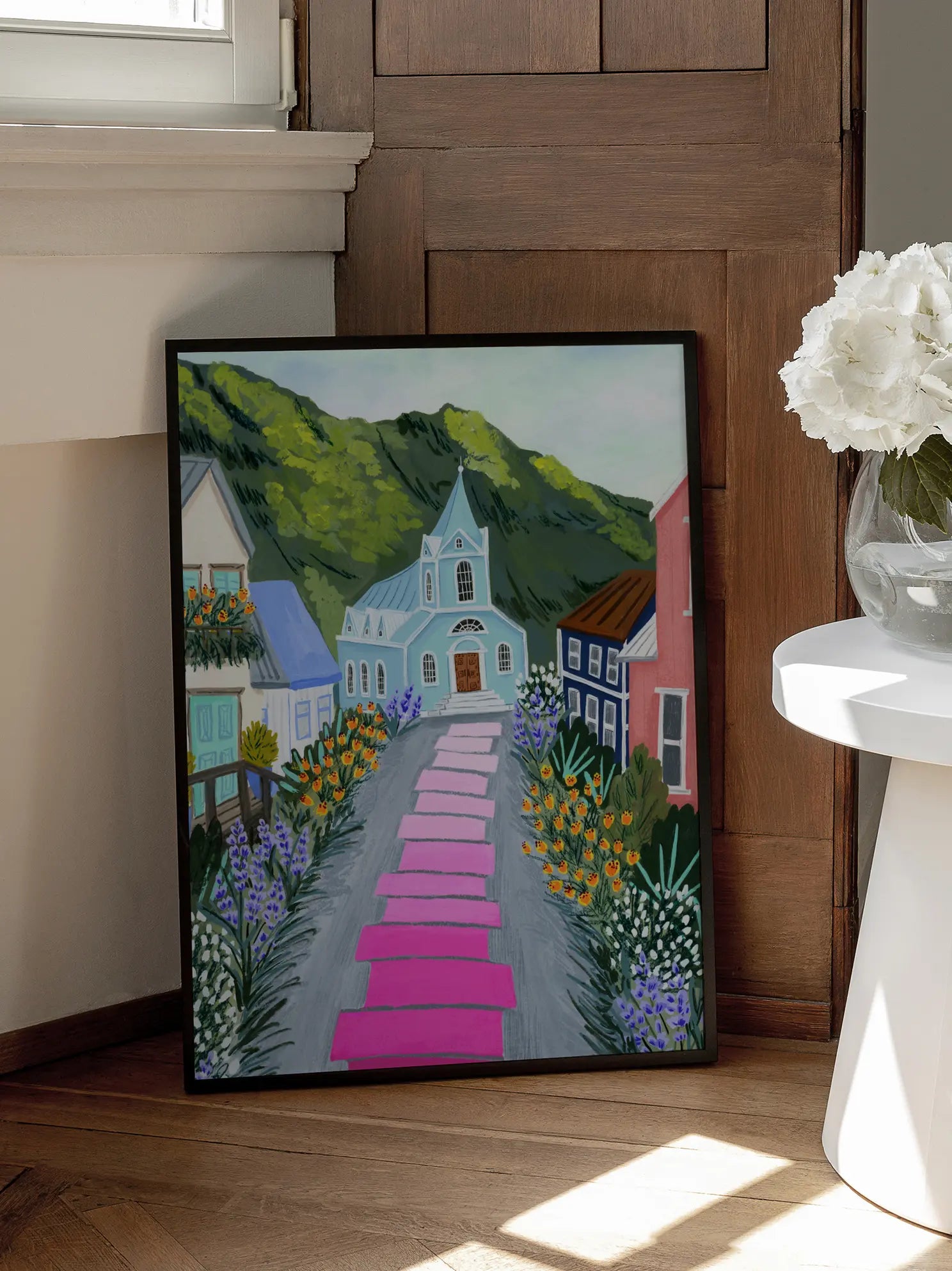Road to the Church Poster