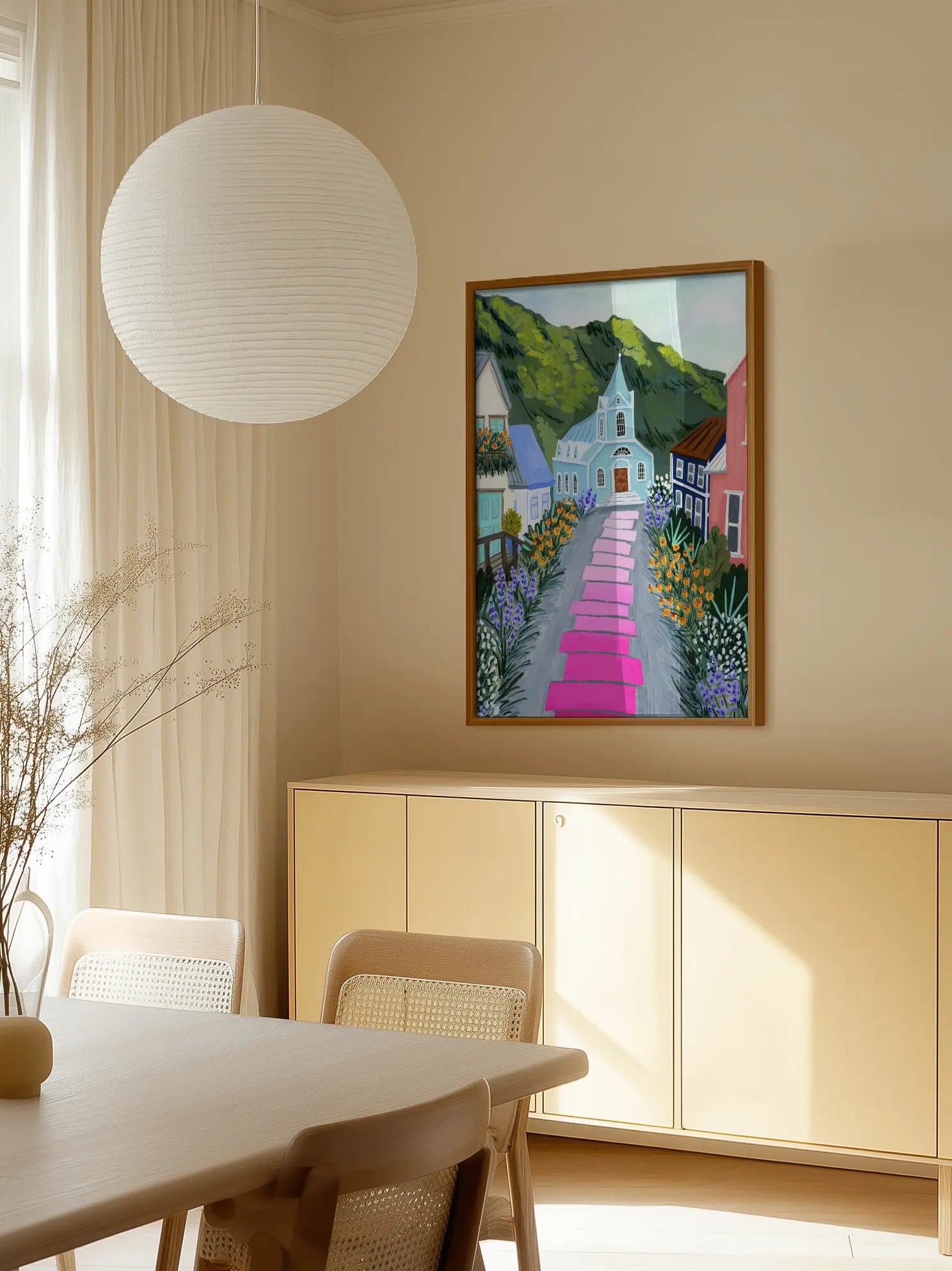 Road to the Church Poster