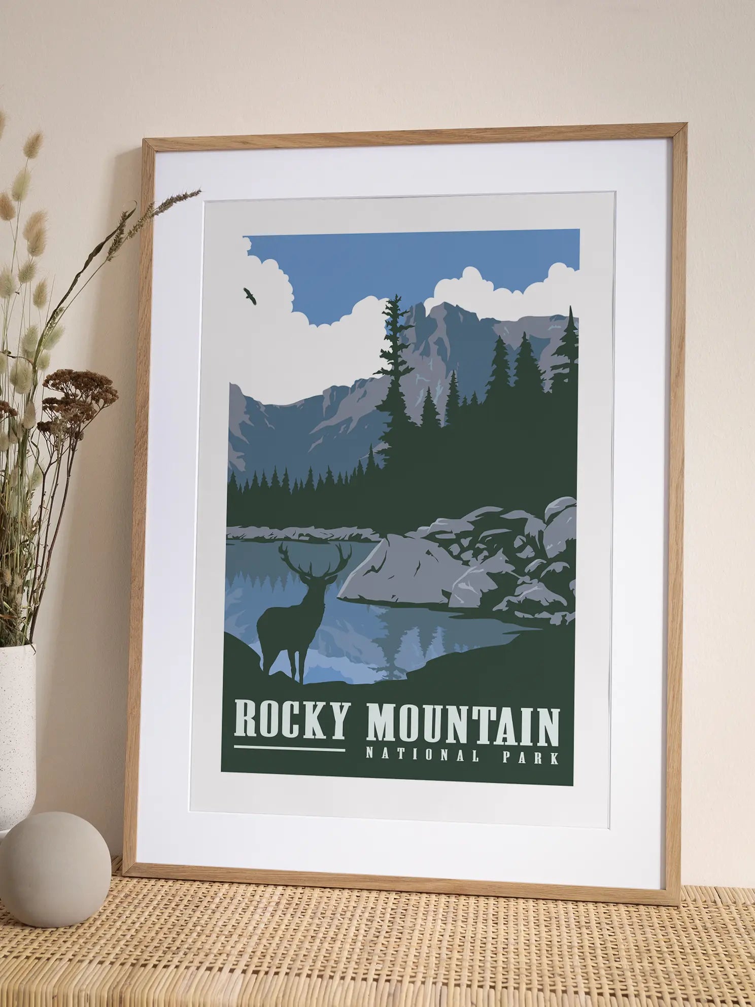 Rocky Mountain National Park Poster