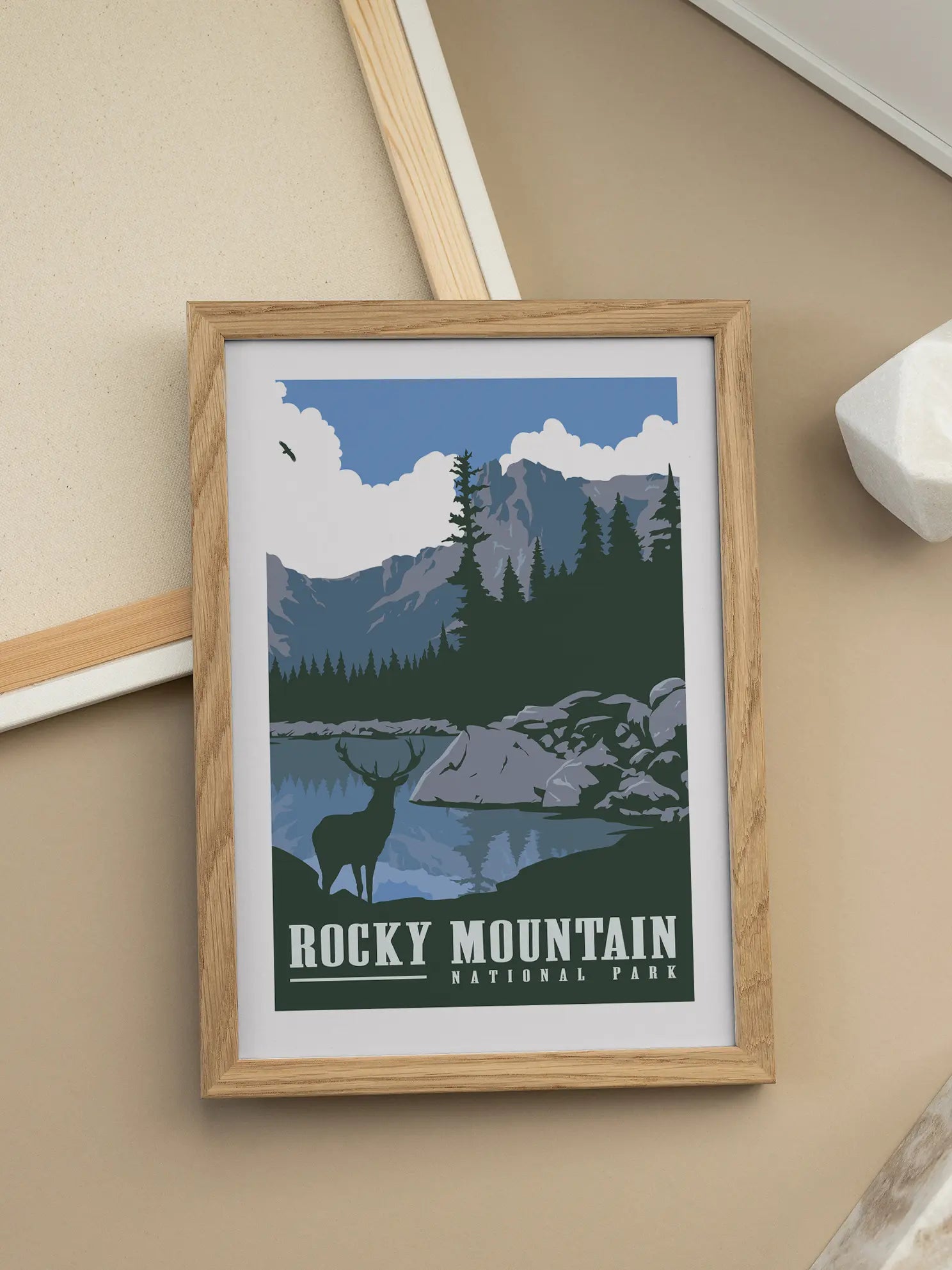 Rocky Mountain National Park Poster