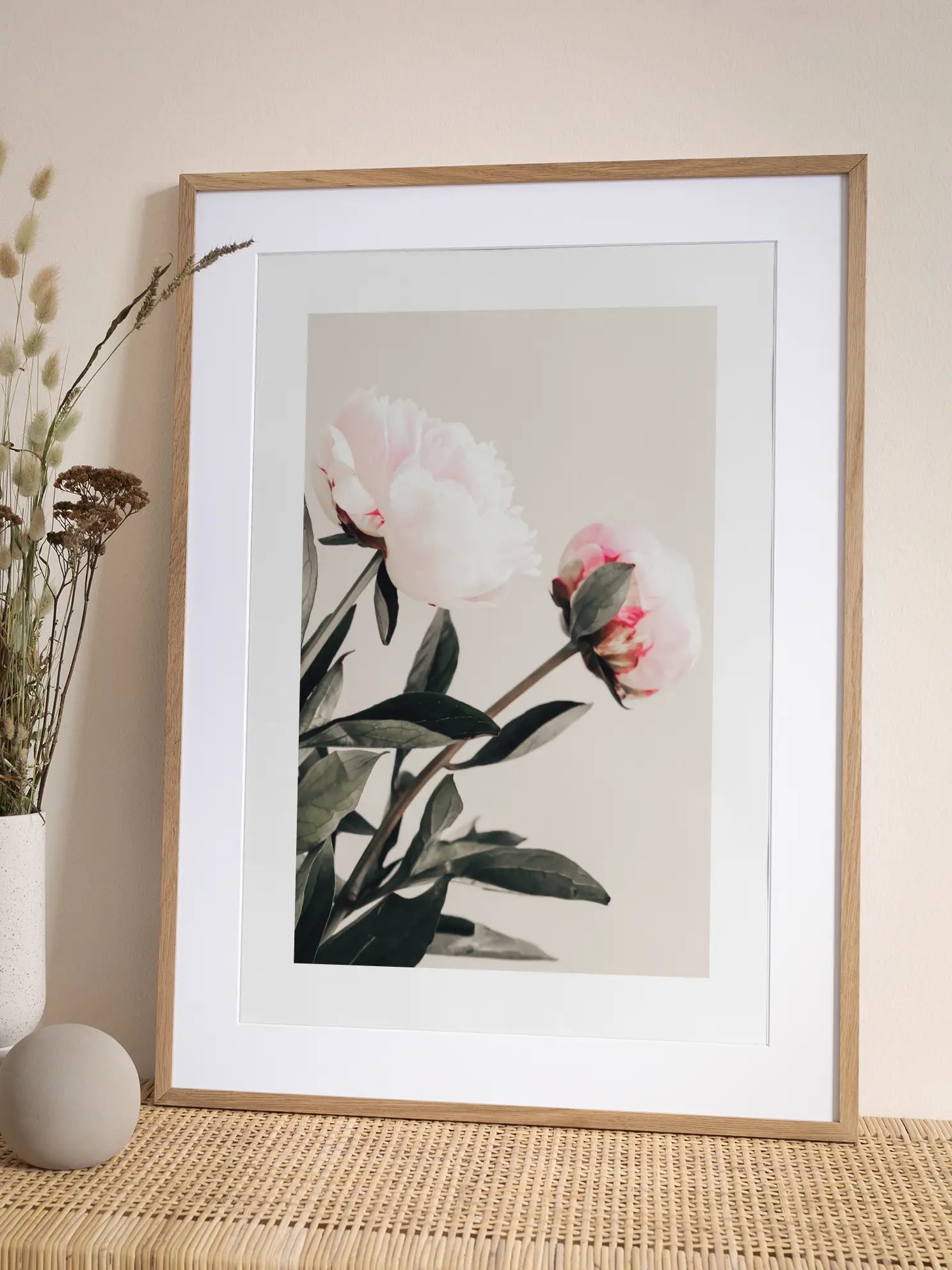 Rosa Peonies Poster