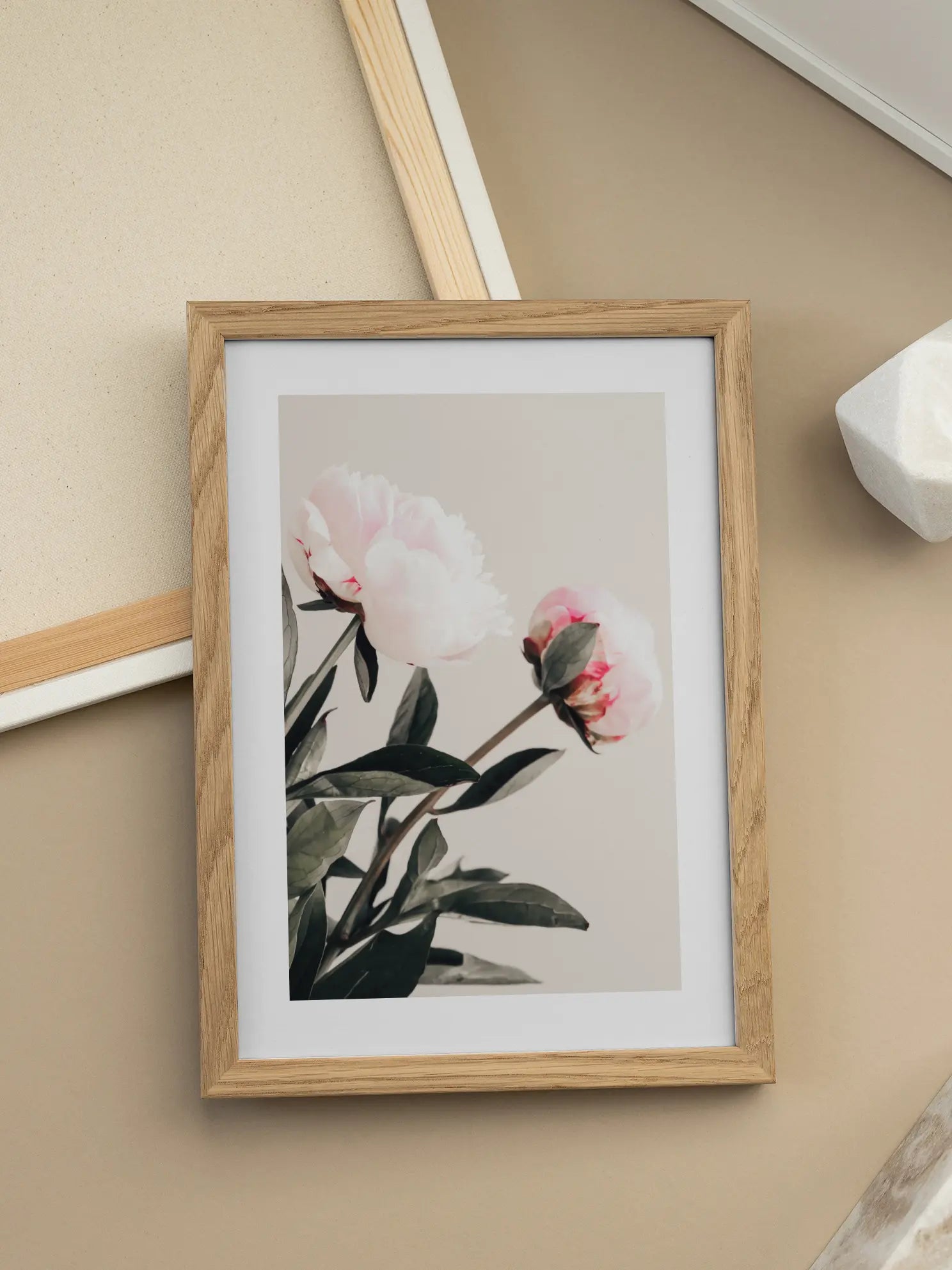 Rosa Peonies Poster