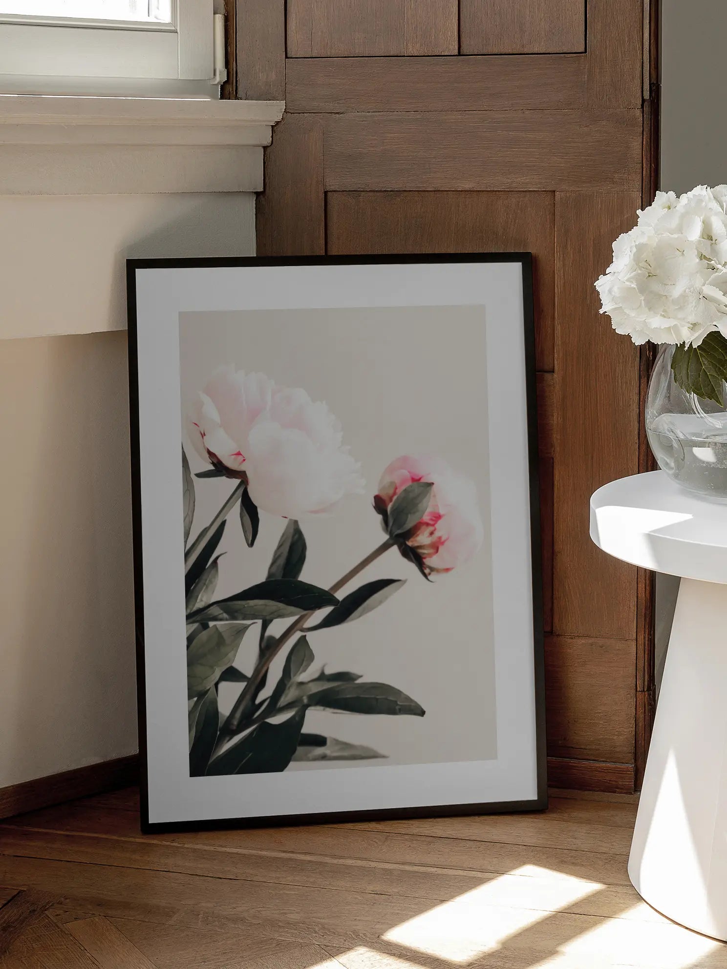 Rosa Peonies Poster