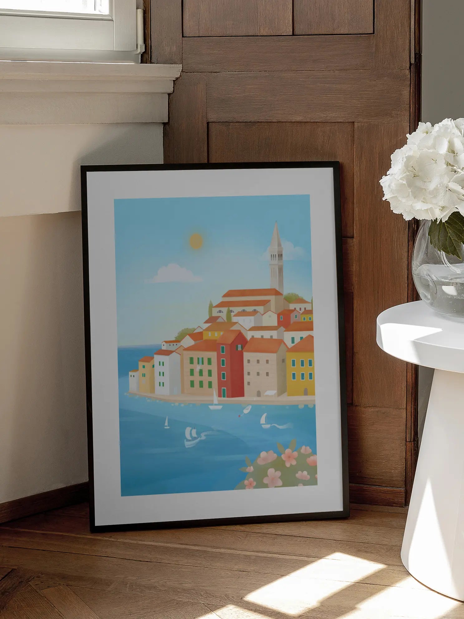 Rovinj City Poster