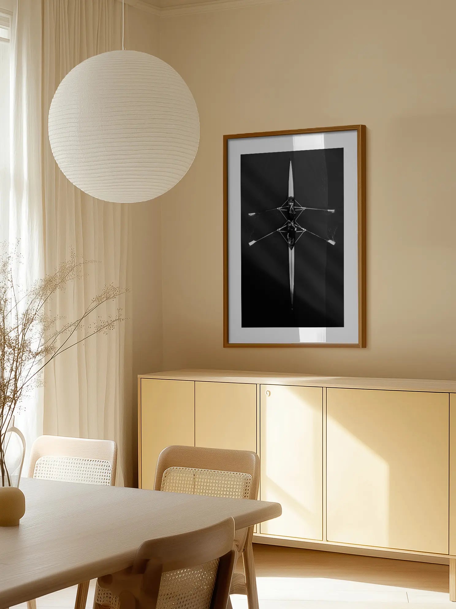 Rowing Boat Poster