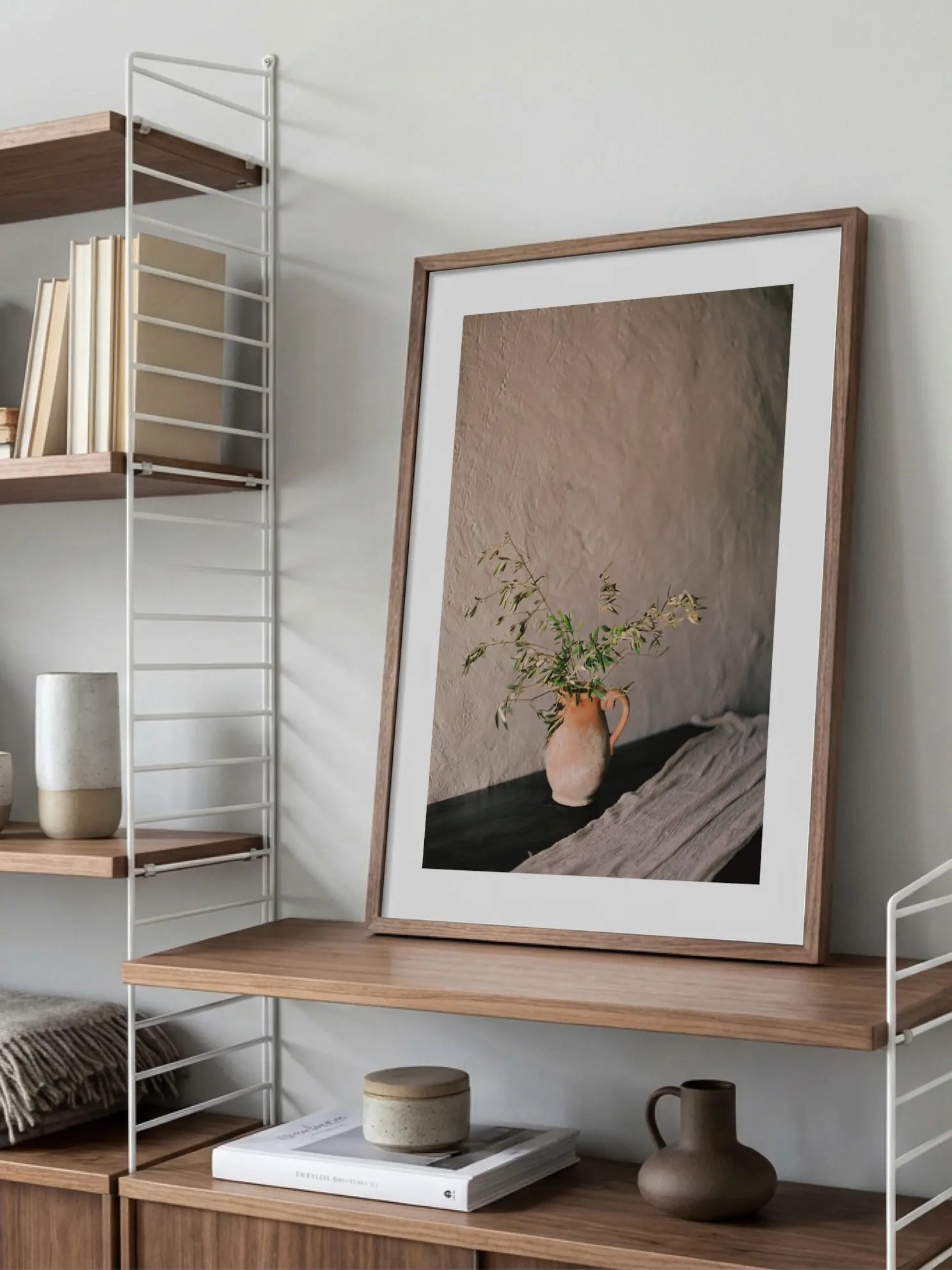 Rustic Still Life Poster