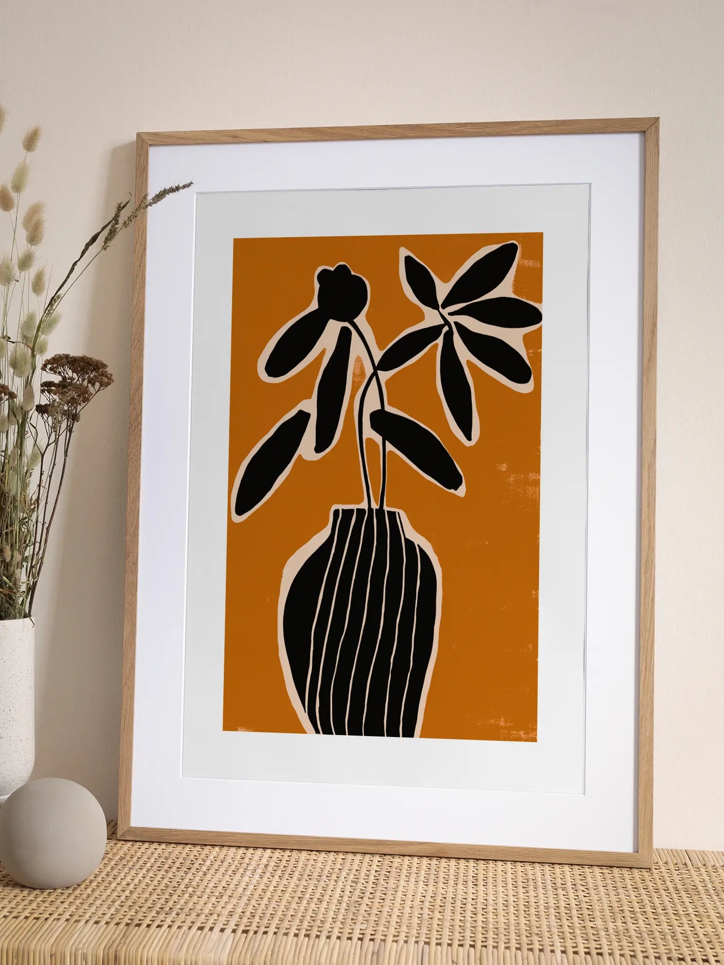 Rusty Botanical Poster