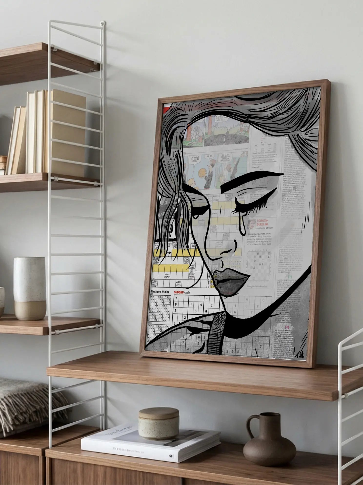 Sad Girl Poster