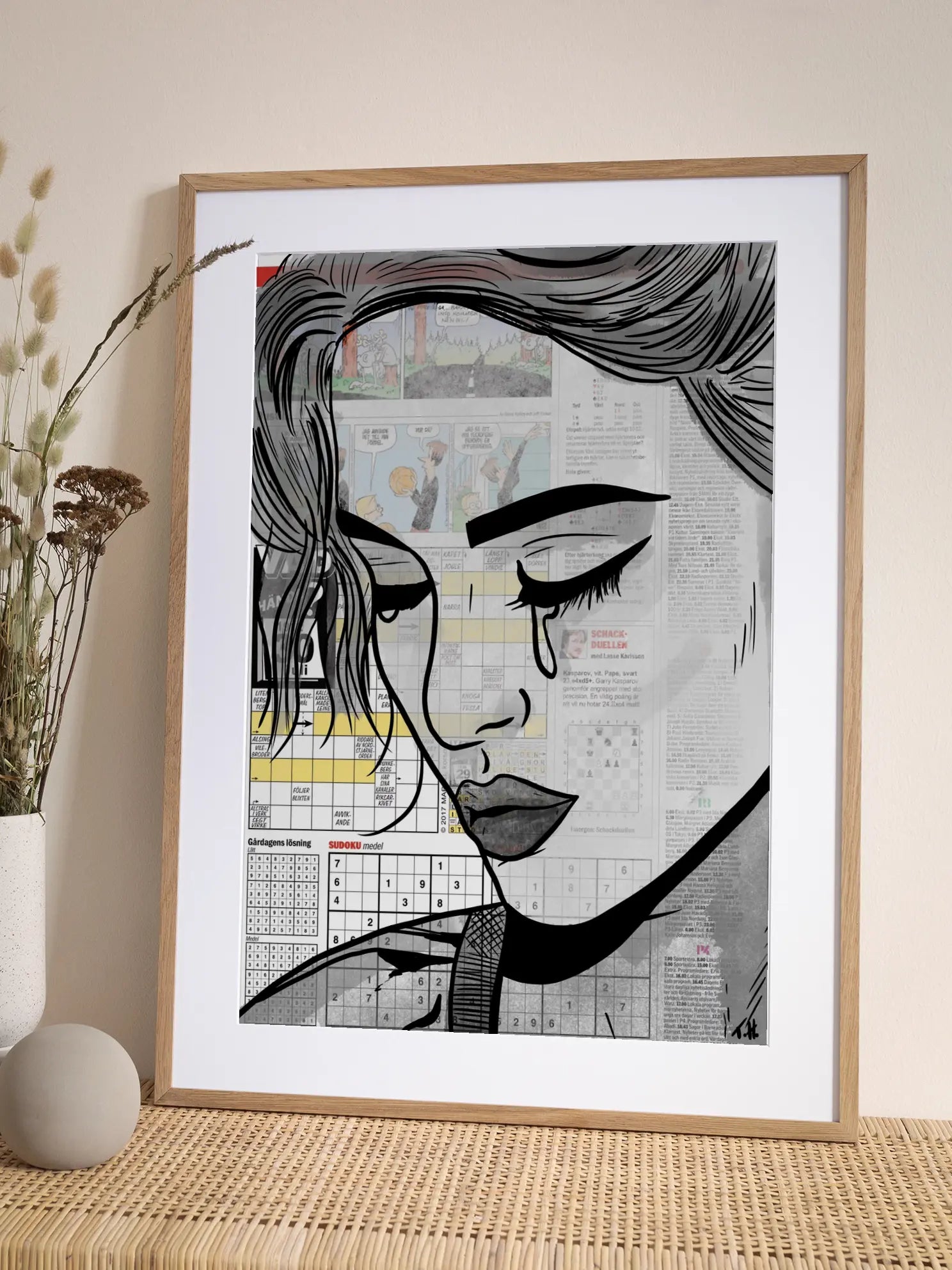Sad Girl Poster