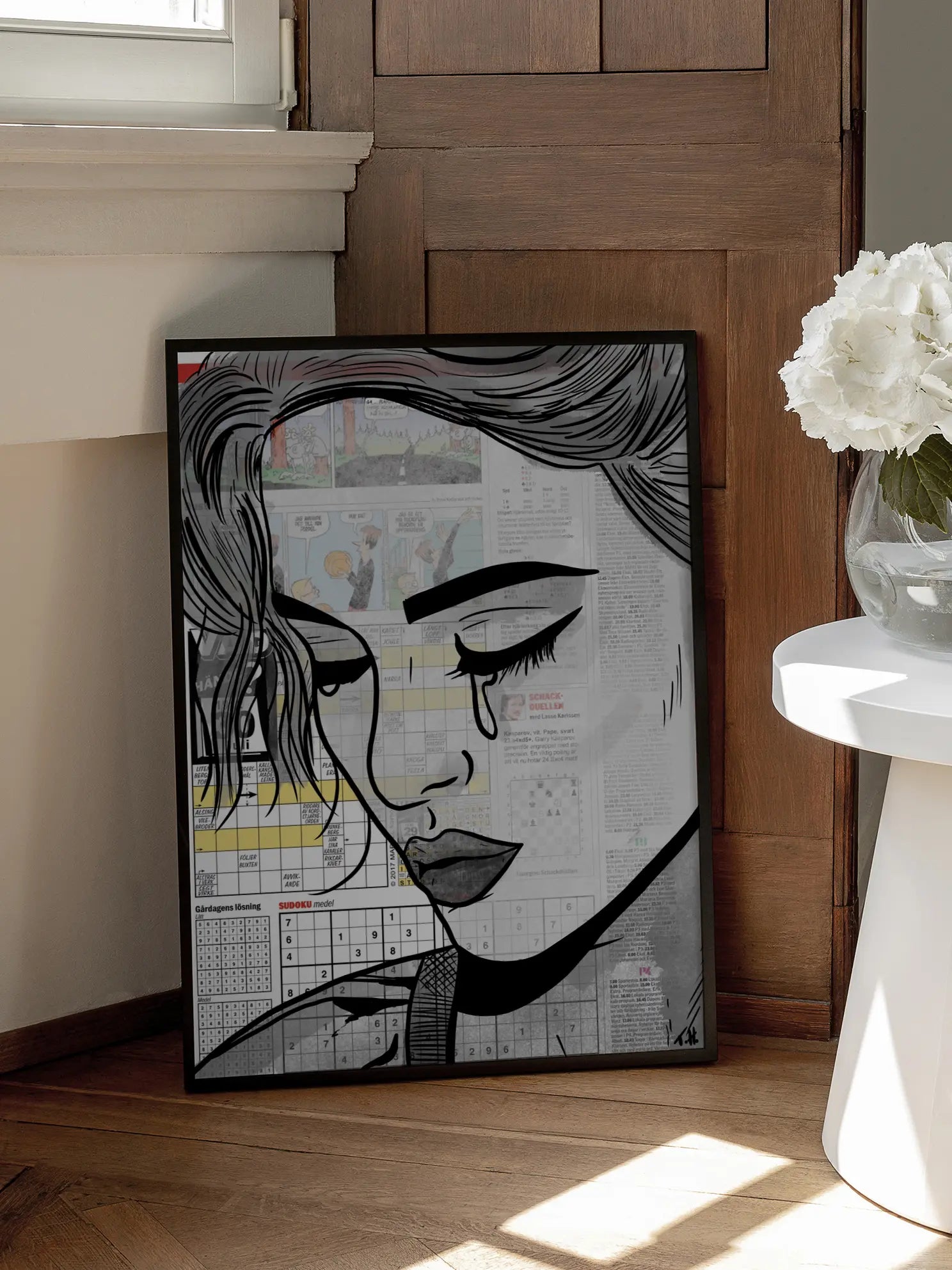 Sad Girl Poster