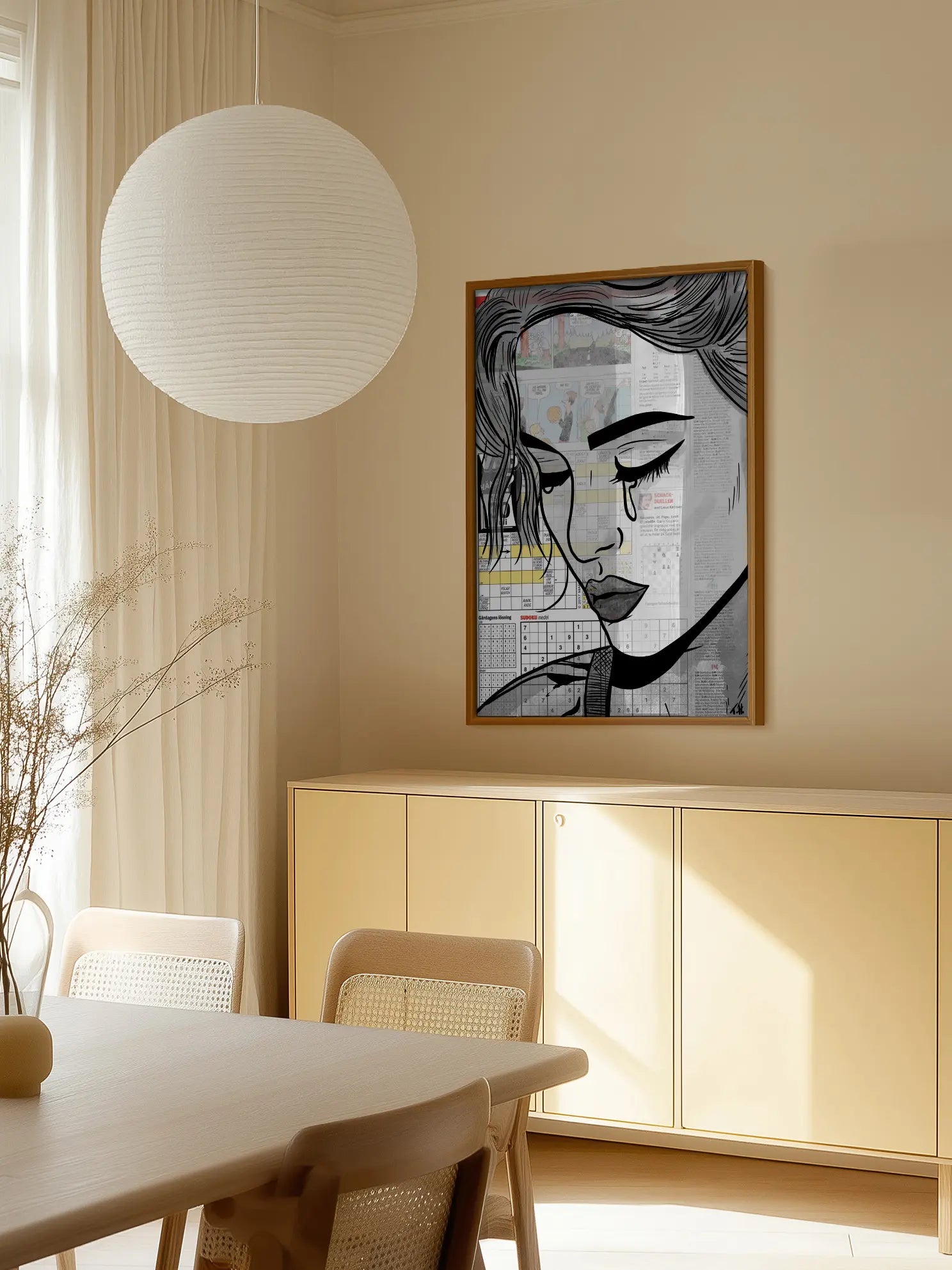 Sad Girl Poster