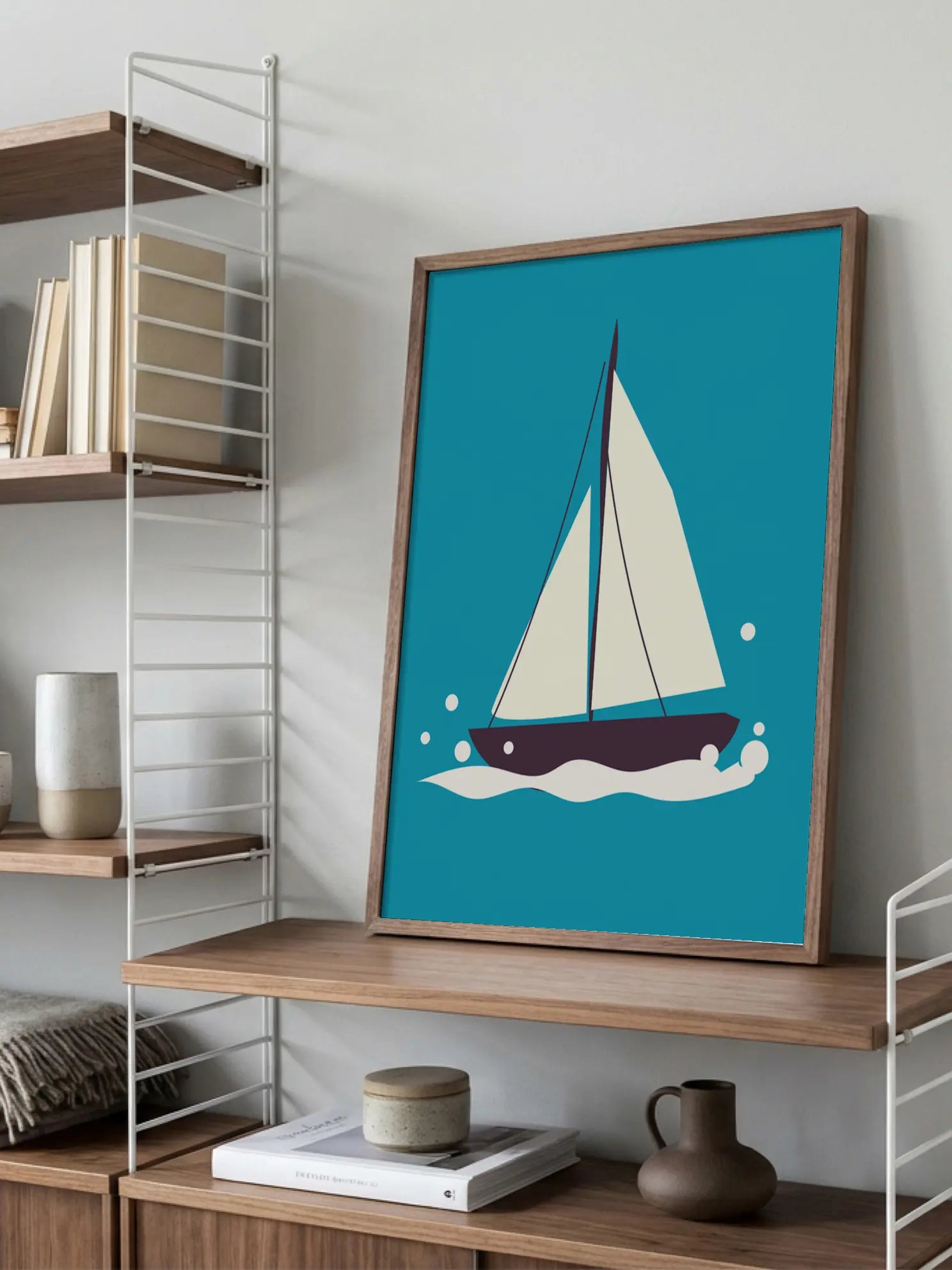 Sailing Boat Poster