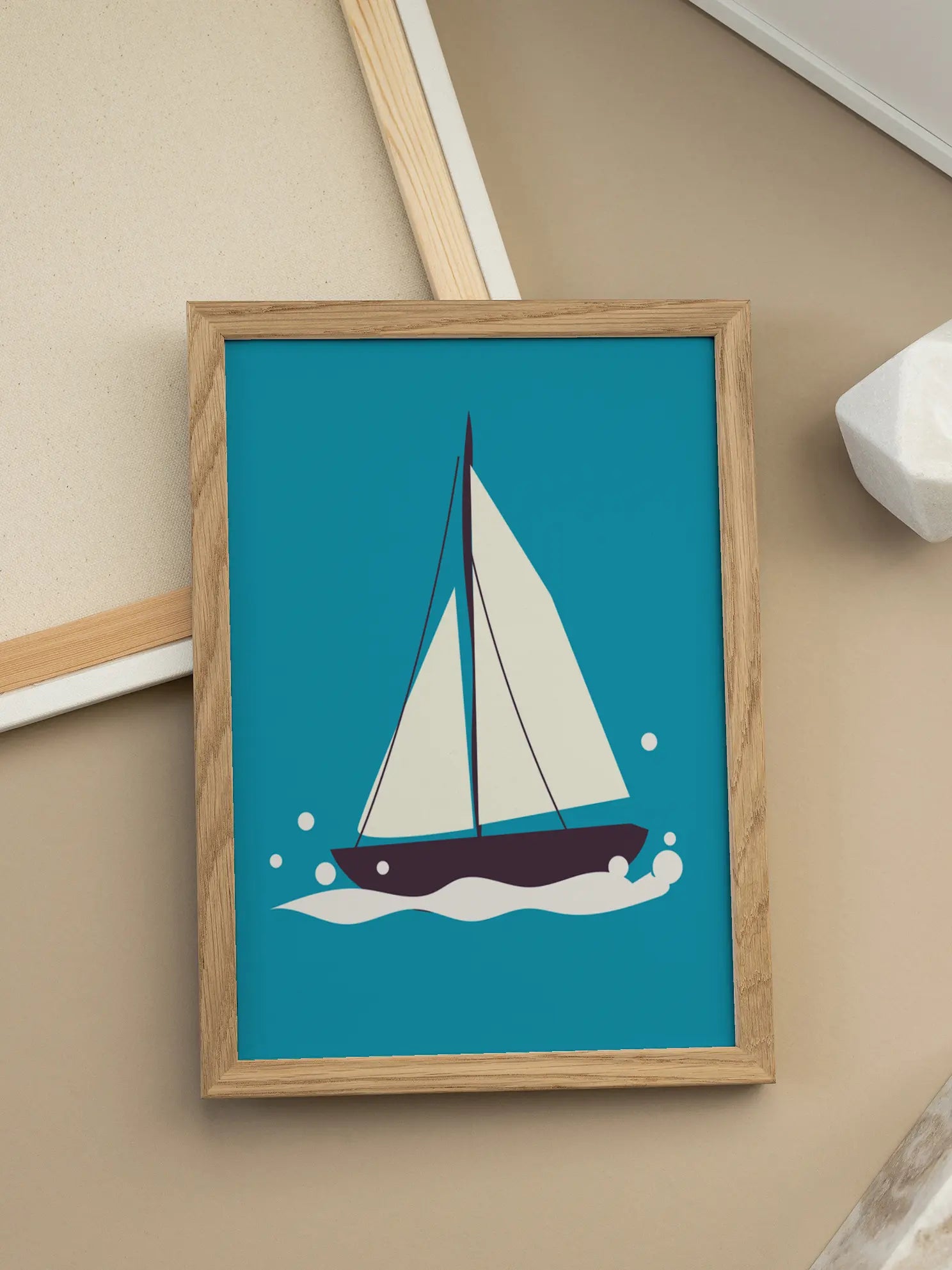 Sailing Boat Poster