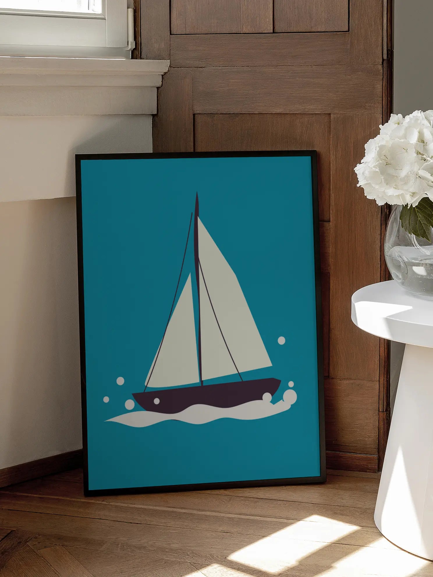 Sailing Boat Poster