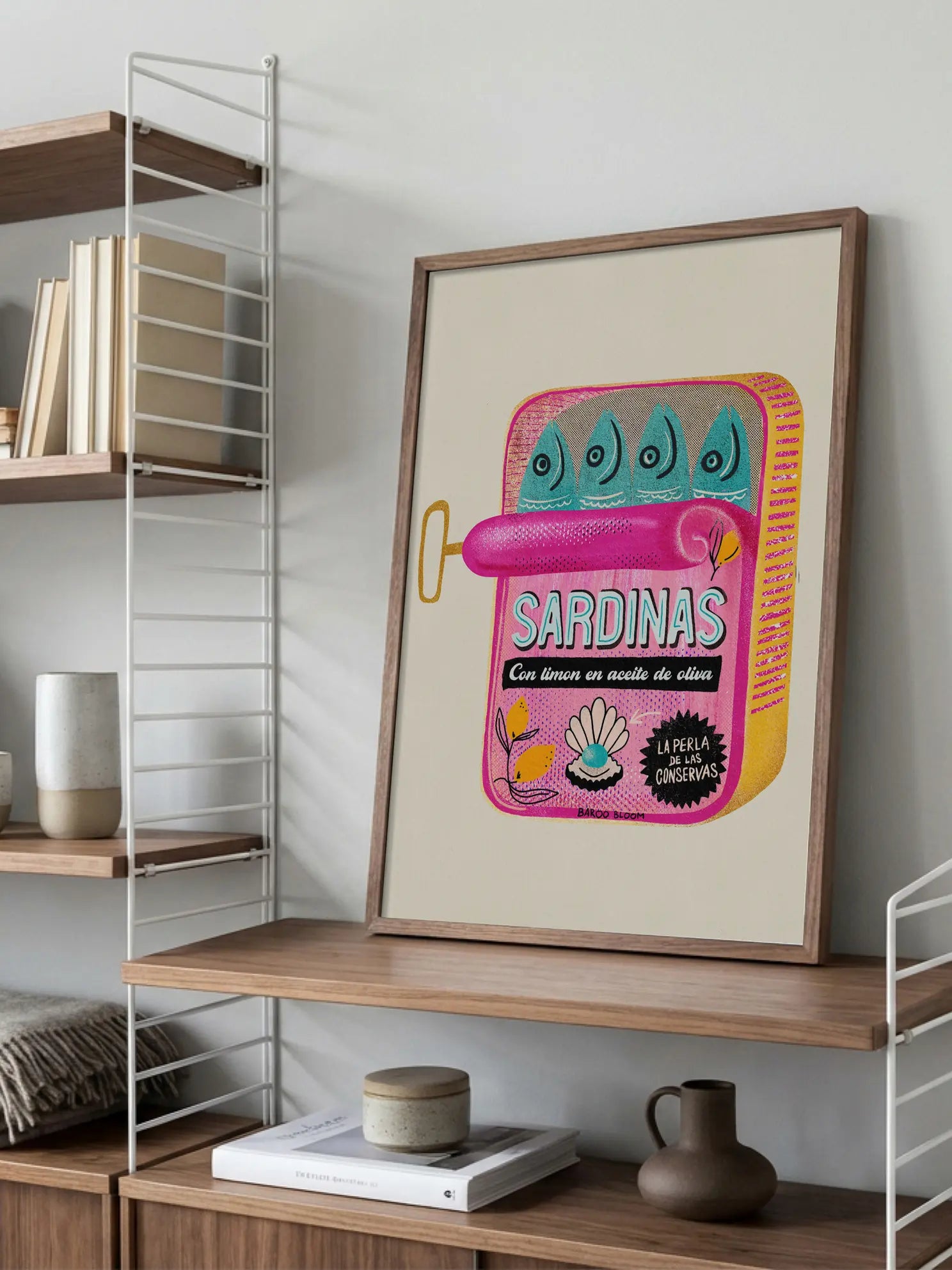 Sardines Tin Can No1 Poster