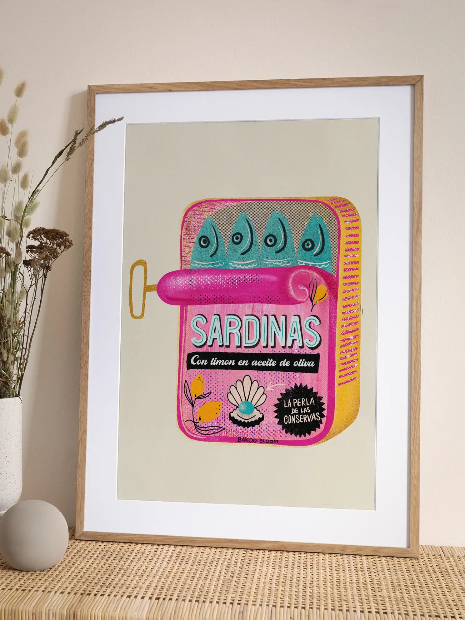 Sardines Tin Can No1 Poster