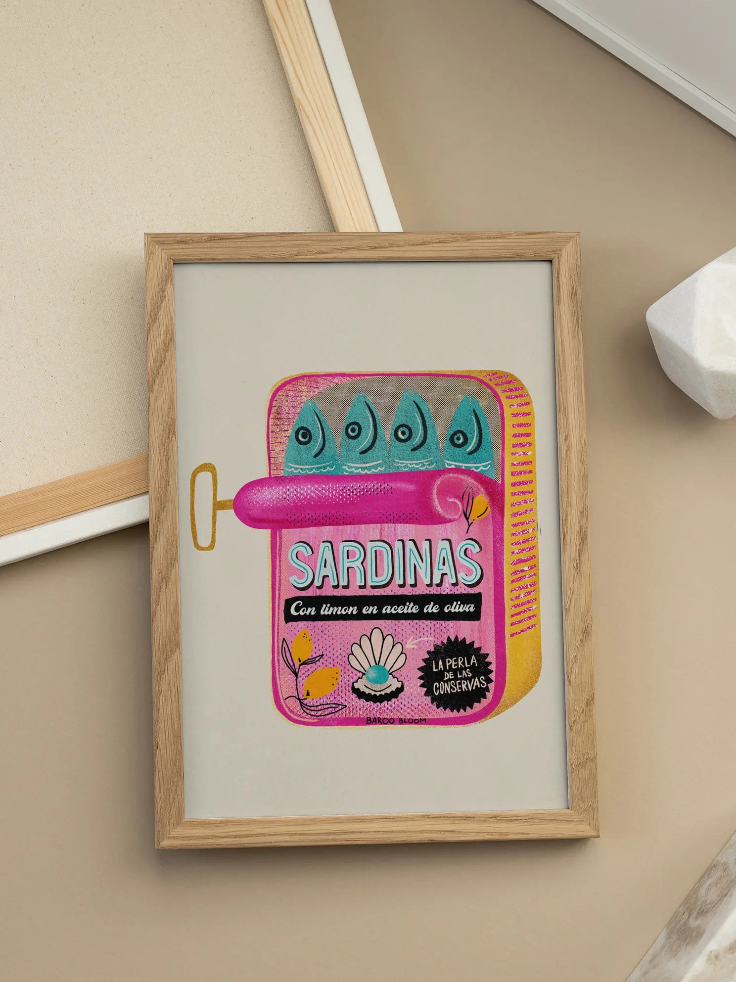 Sardines Tin Can No1 Poster