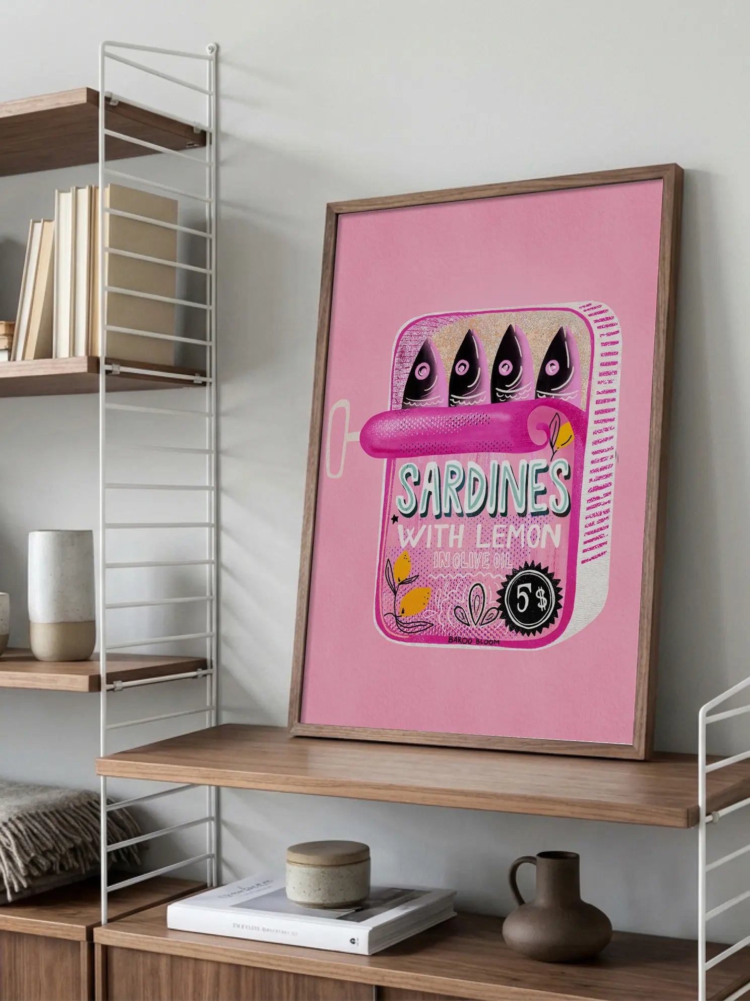 Sardines Tin Can No2 Poster