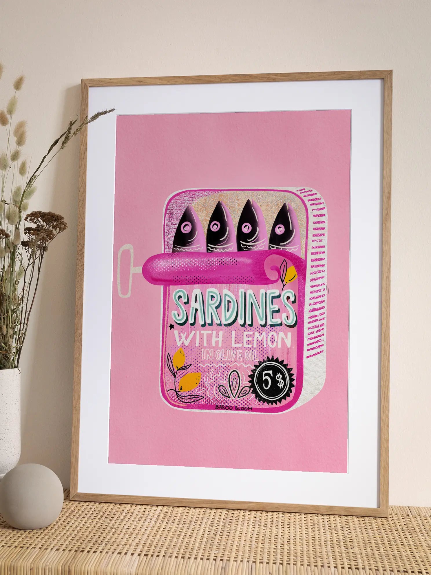 Sardines Tin Can No2 Poster