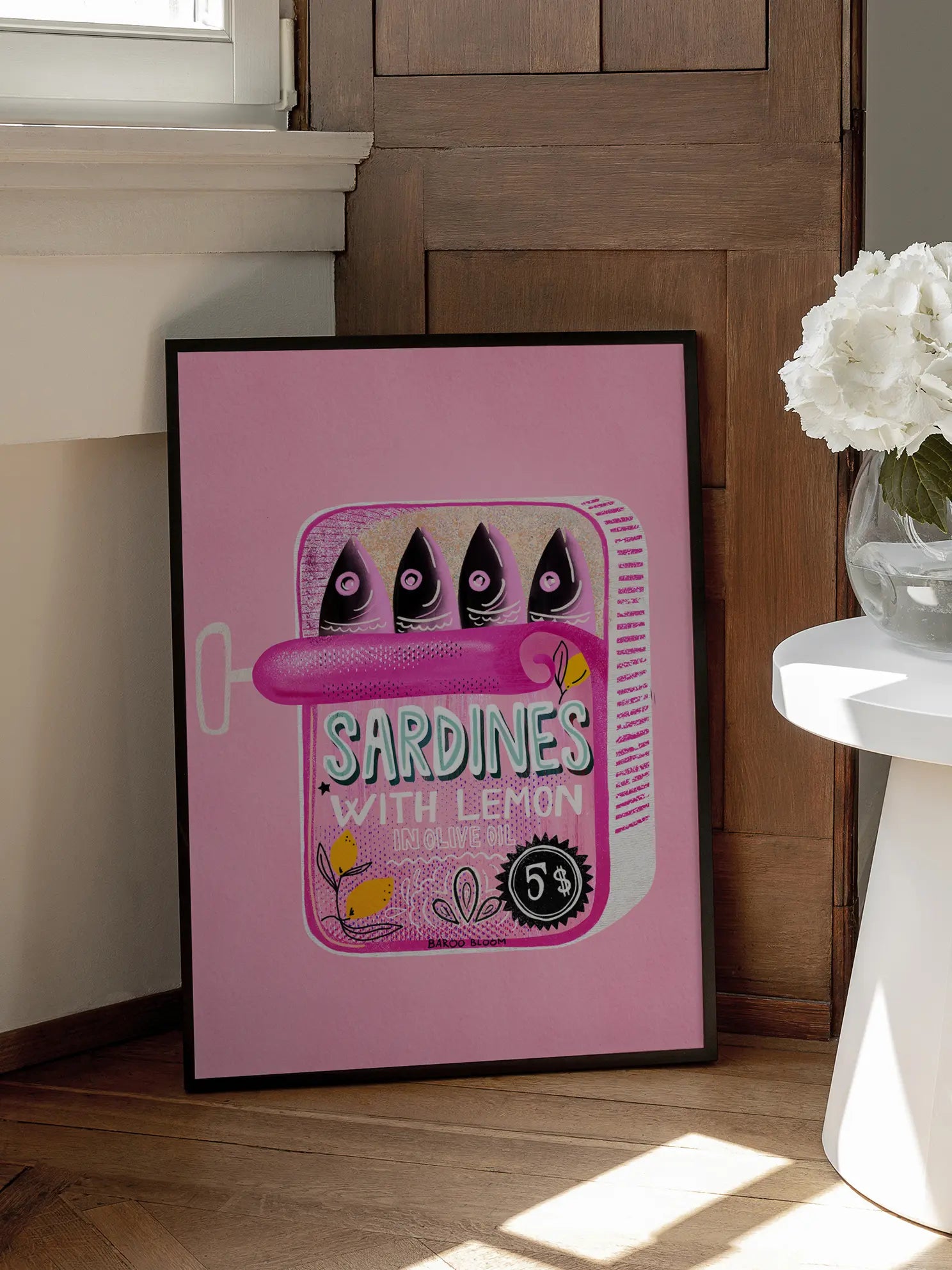 Sardines Tin Can No2 Poster